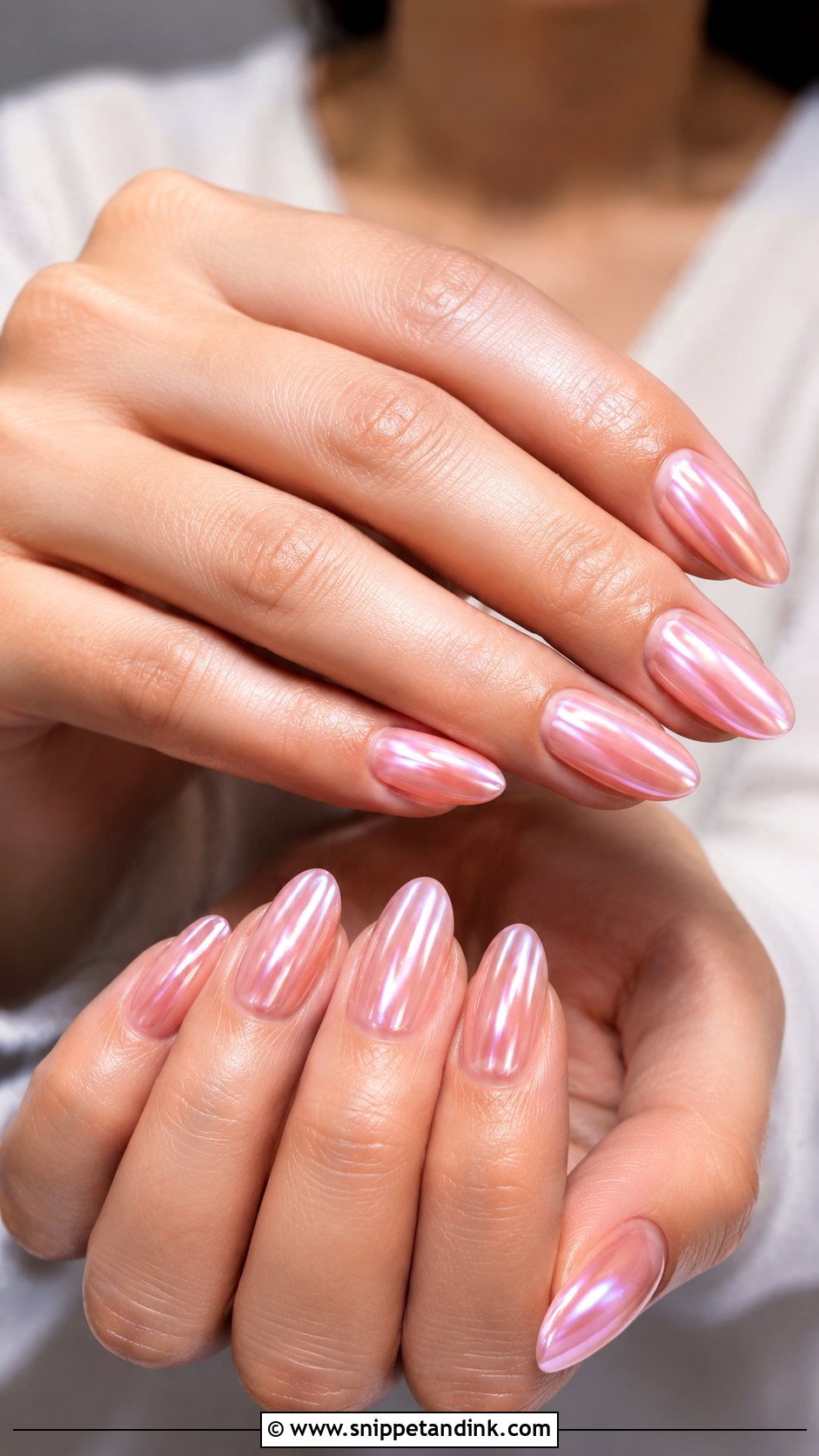 Marriage Pink Chrome Nails - Snippet and Ink - 20 Marriage Nail Art Ideas
