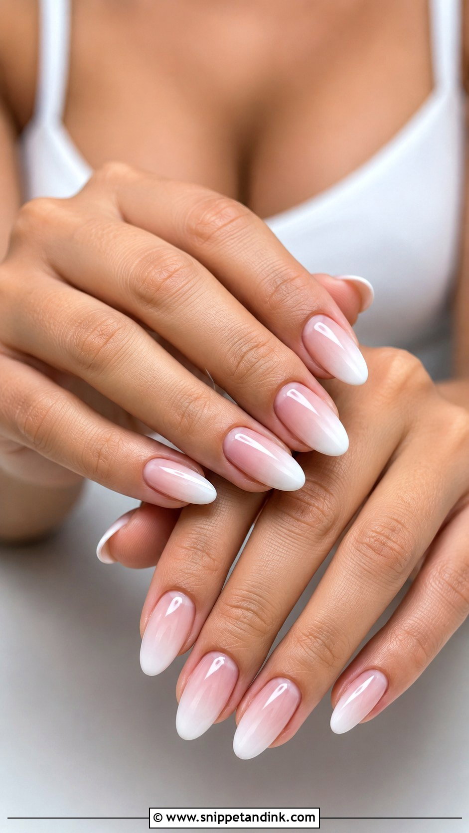 Marriage White Chrome French Nails - Snippet and Ink - 20 Marriage Nail Art Ideas