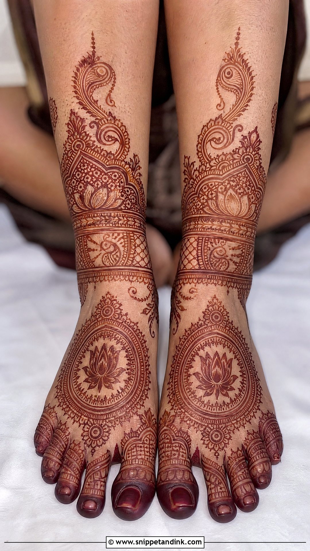 Marwadi Bridal Foot Mehndi - Snippet and Ink - 20 Marwadi Bridal Mehndi Mehendi Designs
