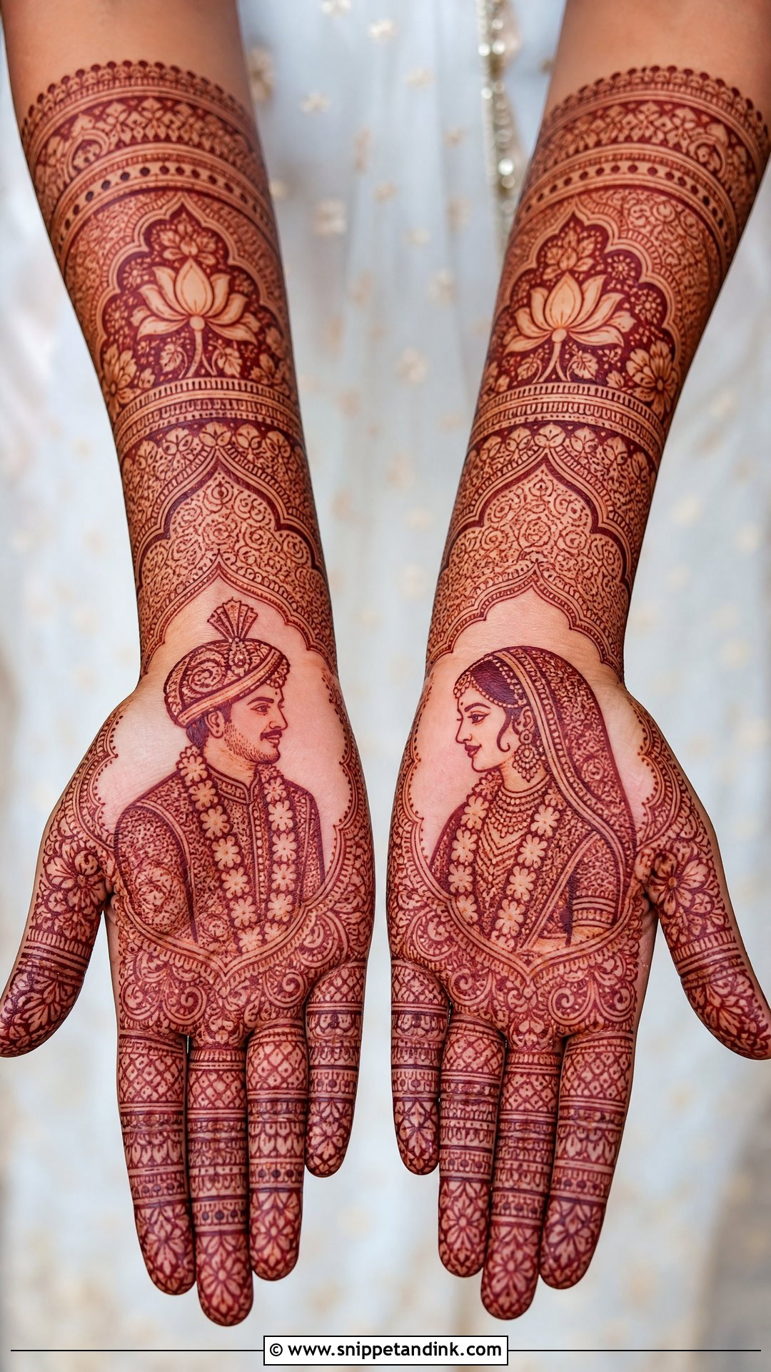 Marwadi Dulha Dulhan Mehndi - Snippet and Ink - 20 Marwadi Bridal Mehndi Mehendi Designs