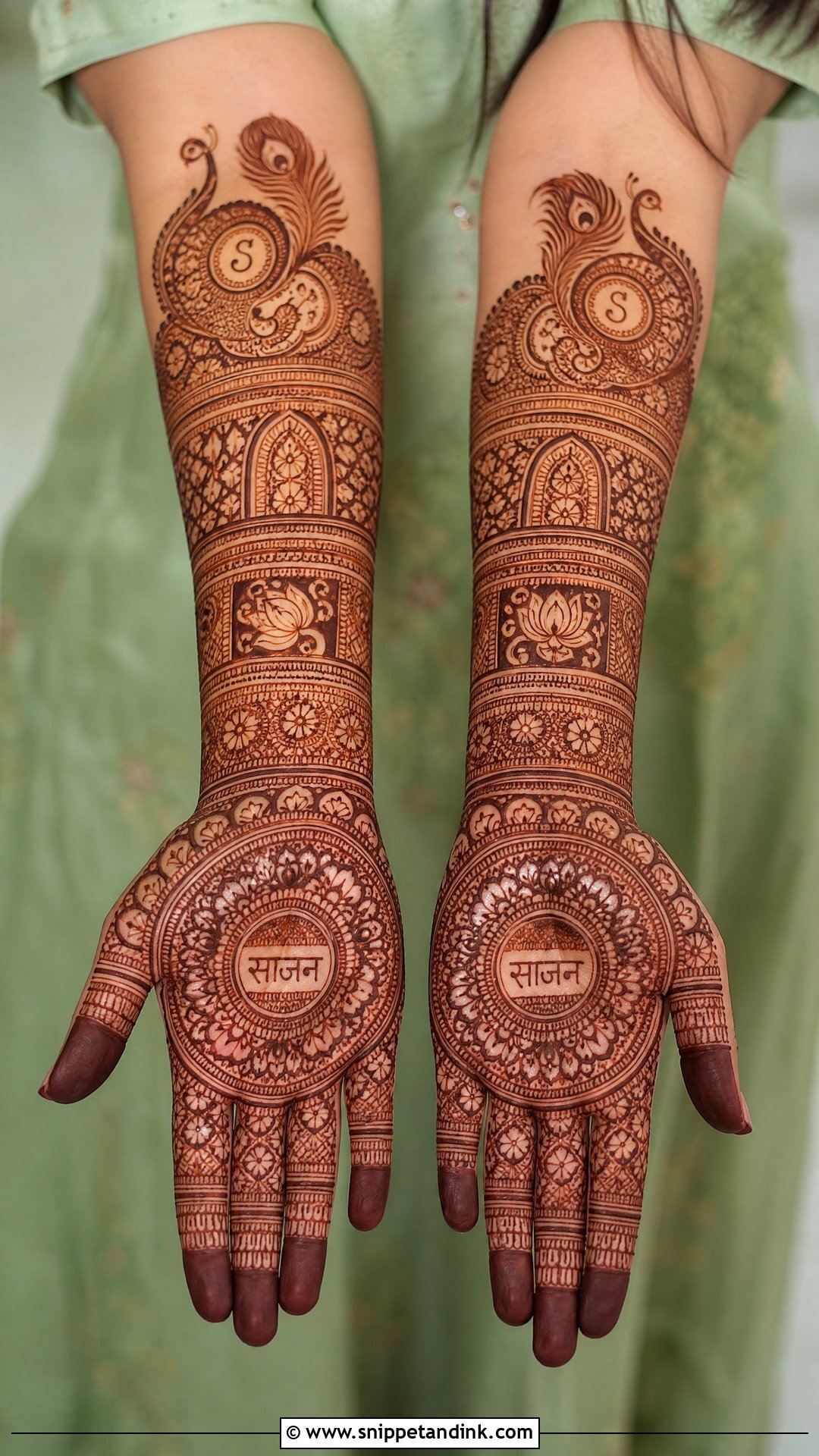 Marwadi Groom Name Mehndi - Snippet and Ink - 20 Marwadi Bridal Mehndi Mehendi Designs