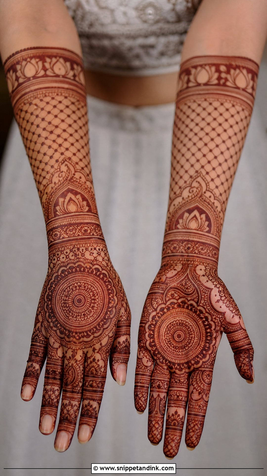 Marwadi Jaali Bridal Mehndi - Snippet and Ink - 20 Marwadi Bridal Mehndi Mehendi Designs