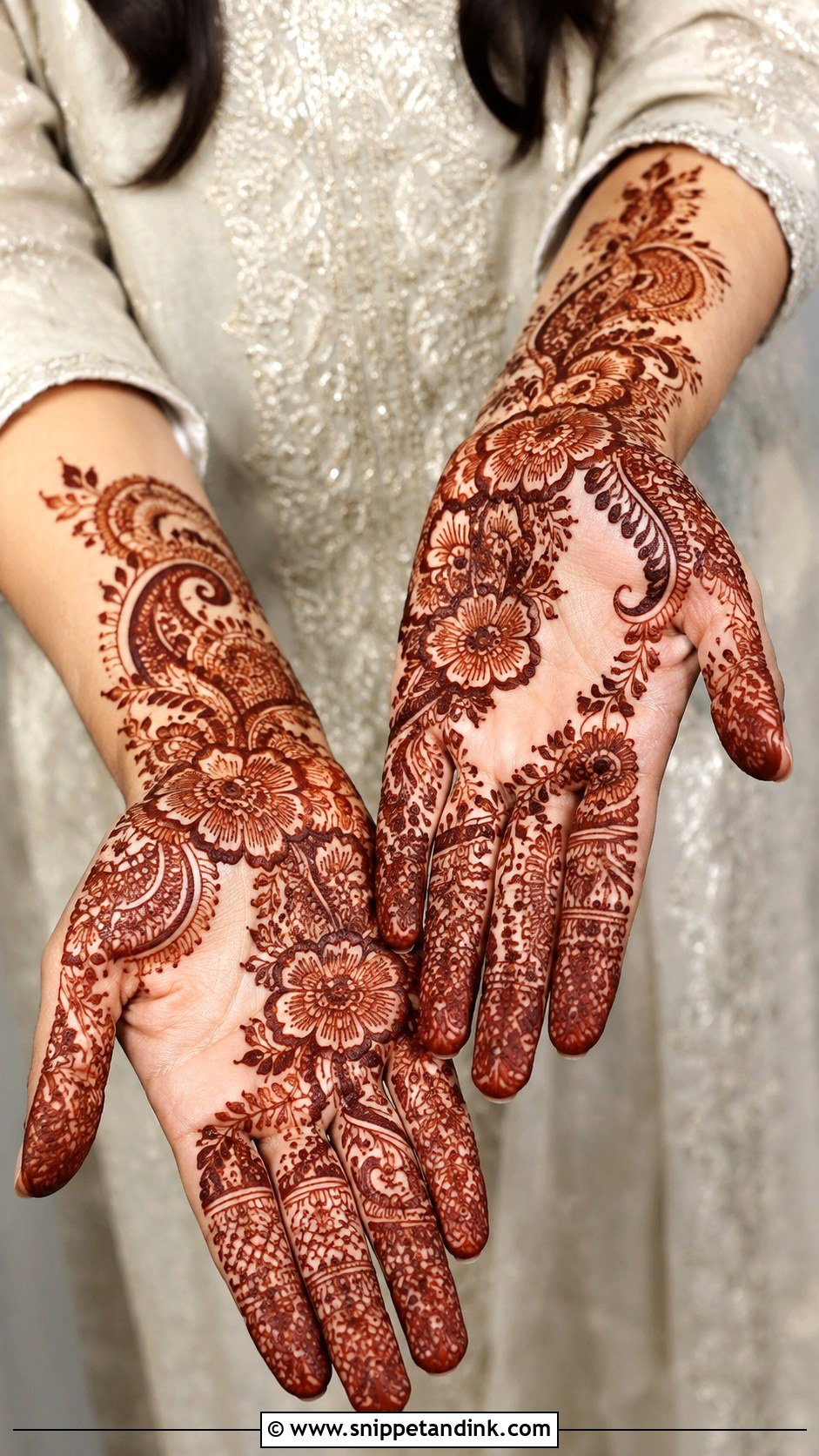 Marwari Arabic Mehndi Design - Snippet and Ink - 30 Marwari Mehndi Design Ideas