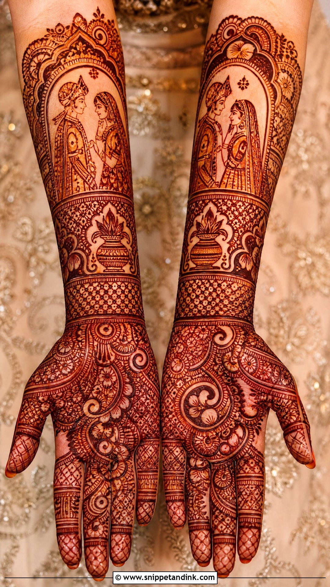 Marwari Bridal Full Hand Mehndi Design - Snippet and Ink - 20 Indian Bridal Full Hand Mehndi Designs