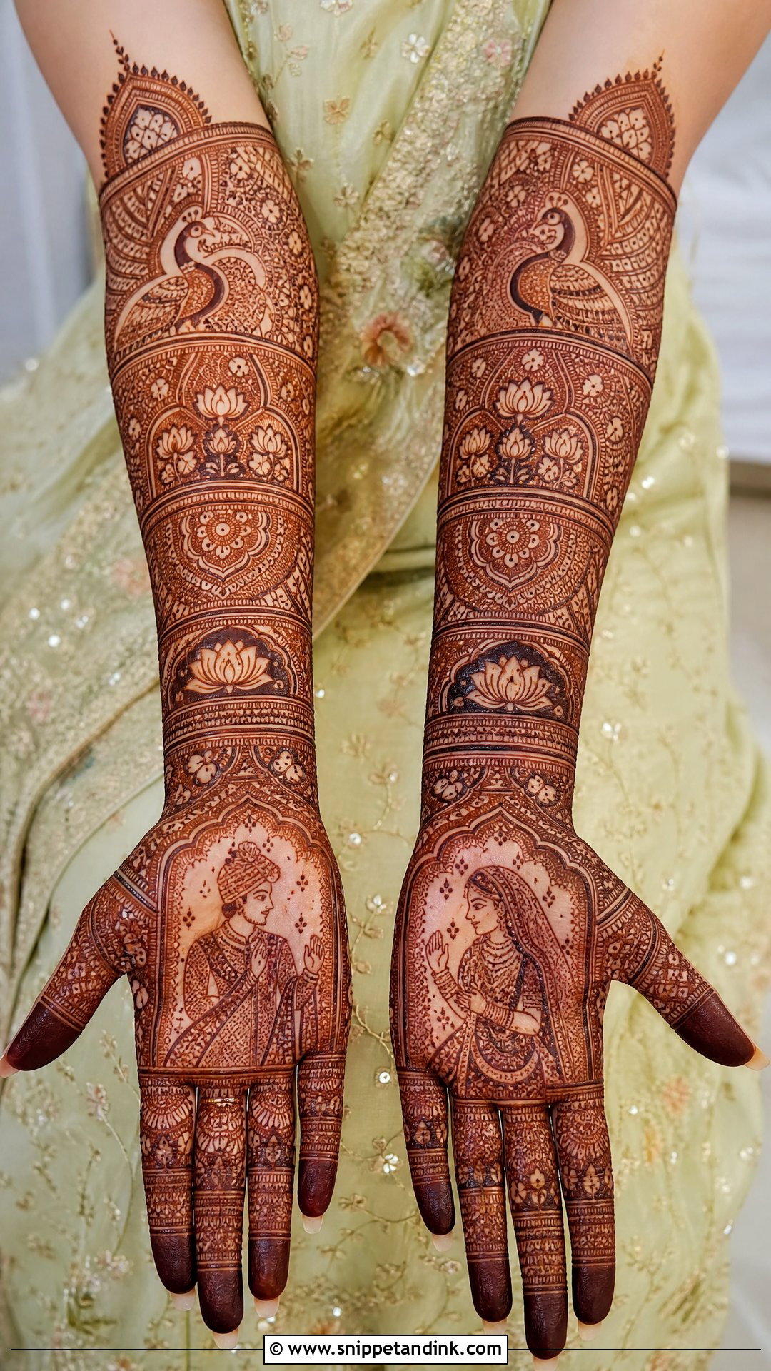 Marwari Bridal Mehandi Design - Snippet and Ink - 30 Latest Bridal Mehandi Designs