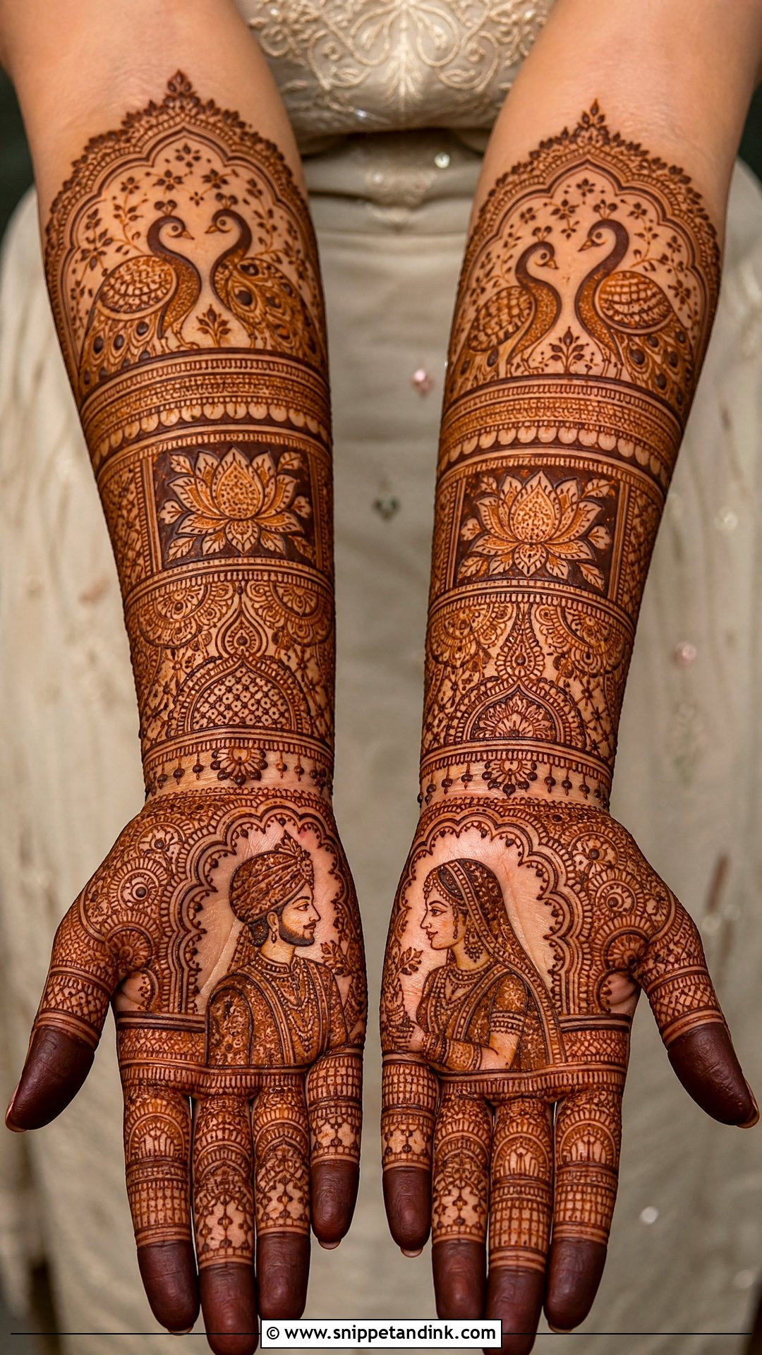 Marwari Bridal Mehndi Design - Snippet and Ink - 20 Bride Hand Mehndi Designs