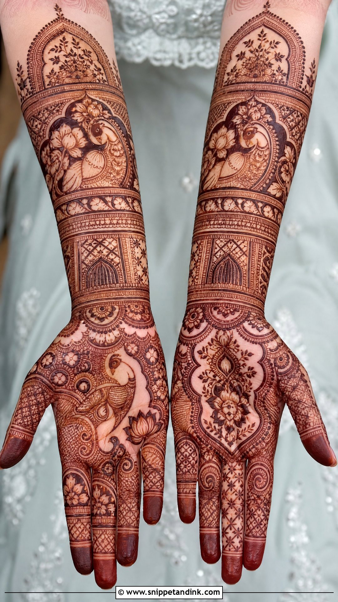 Marwari Bridal Mehndi Design - Snippet and Ink - 30 Bride Mehndi Designs