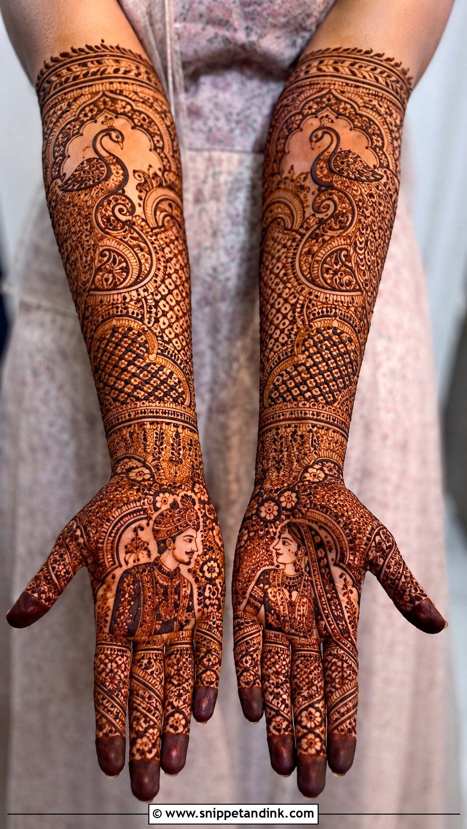 Marwari Bridal Mehndi Design - Snippet and Ink - 35 Unique Bridal Mehndi Designs