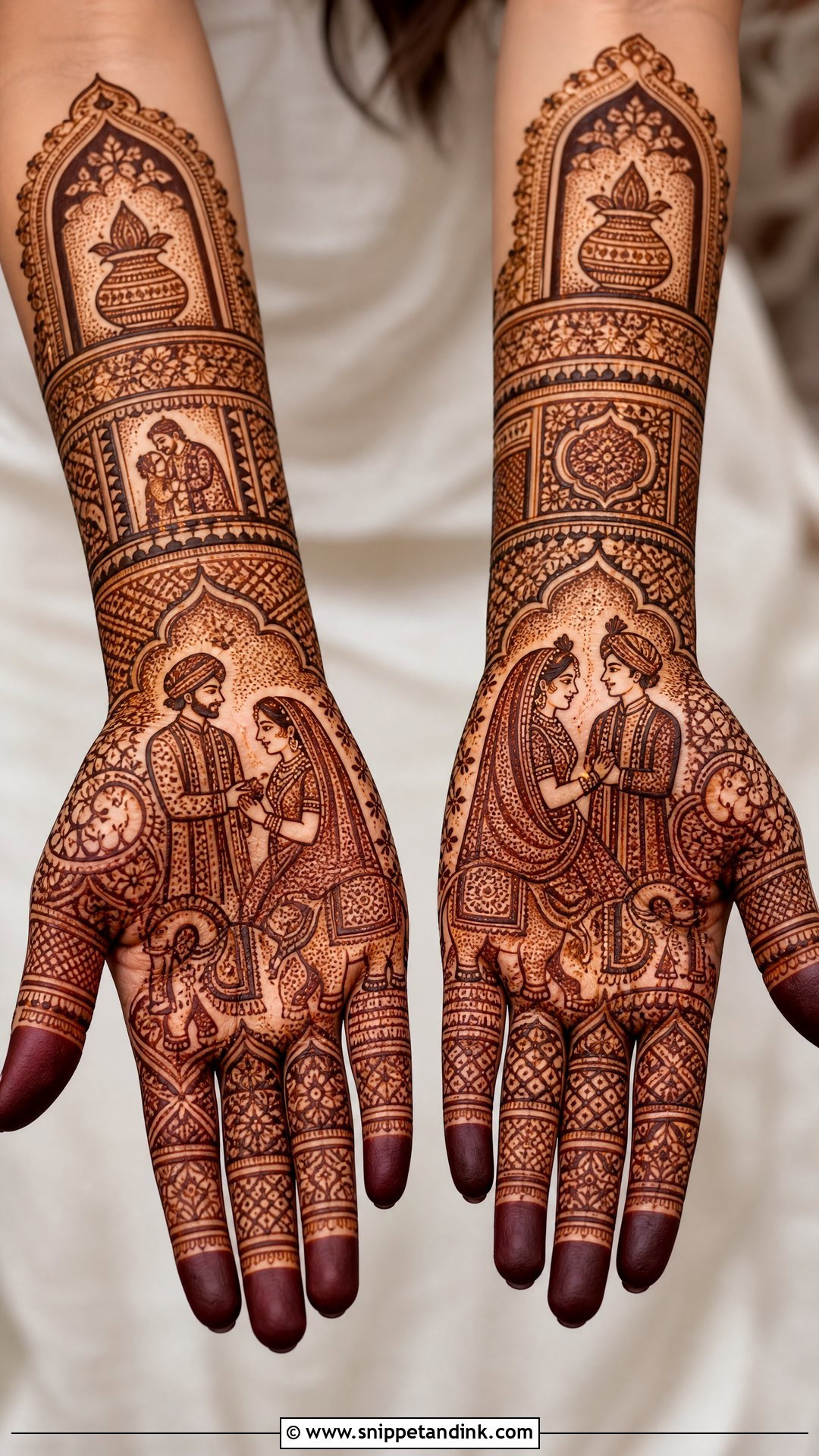 Marwari Bridal Mehndi Design - Snippet and Ink - 25 Mehndi Designs for Marriage