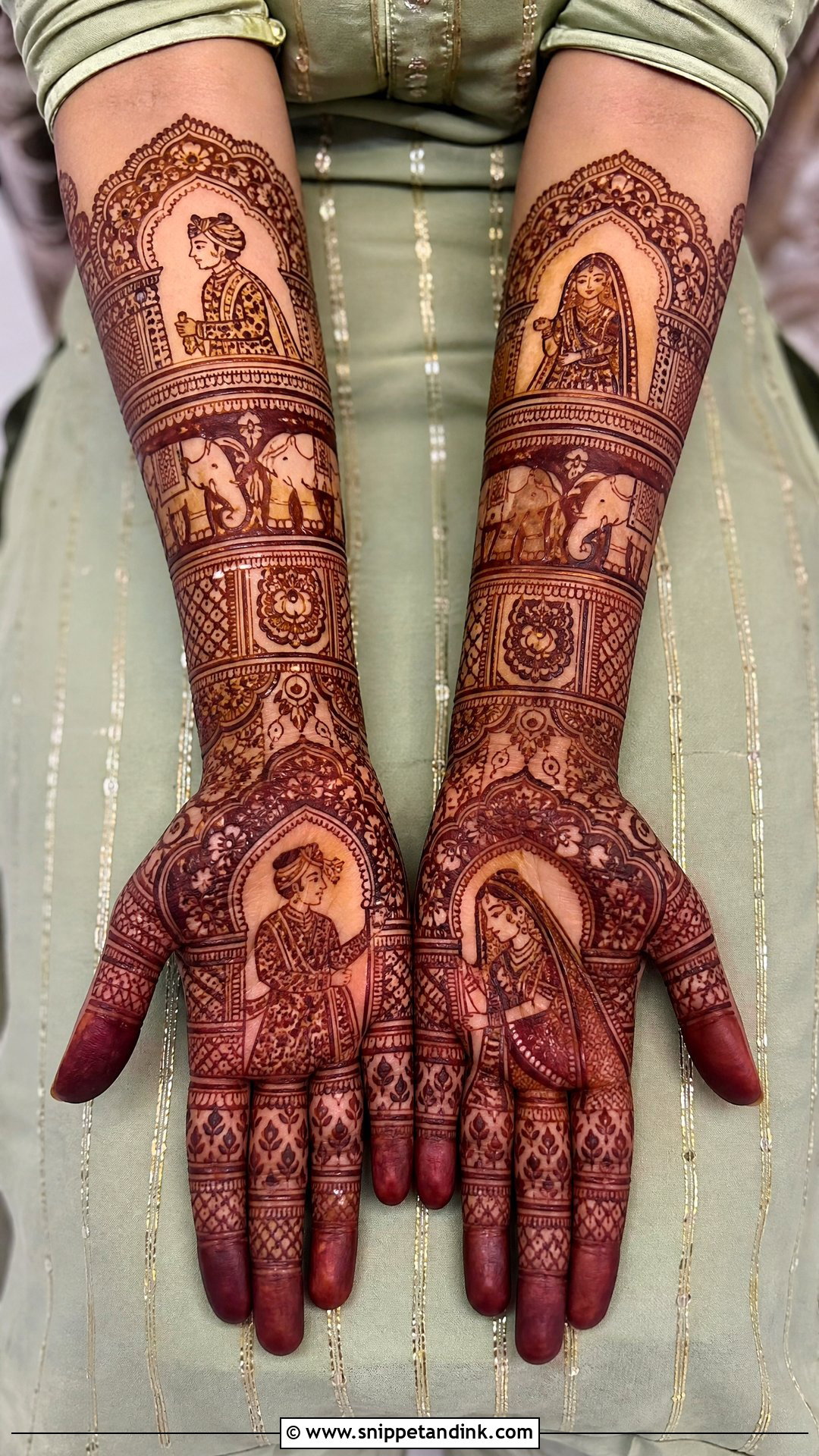 Marwari Bridal Mehndi Design - Snippet and Ink - 25 Traditional Indian Bridal Mehndi Designs