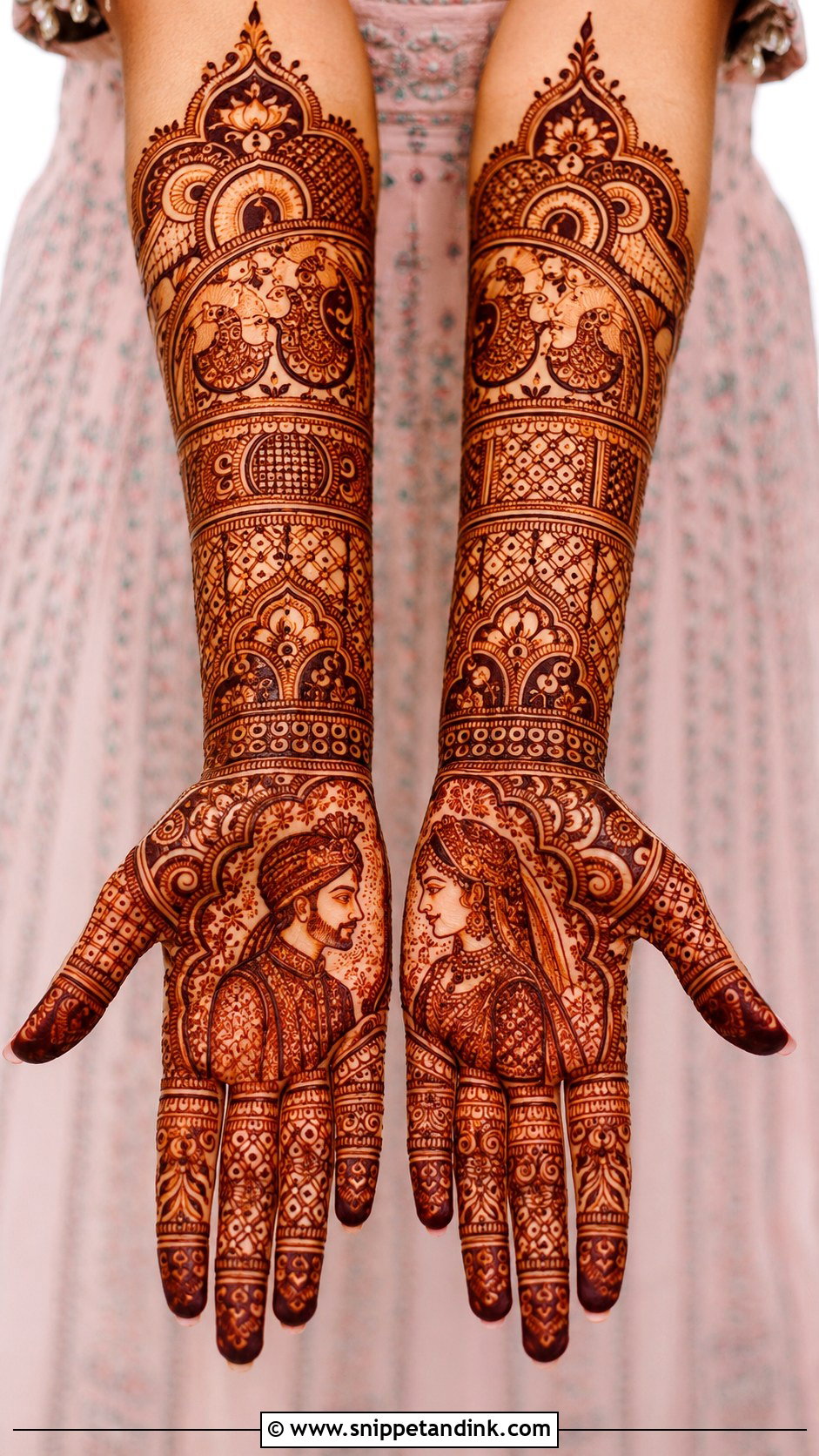 Marwari Bridal Mehndi Design - Snippet and Ink - 30 Bridal Mehndi Design Ideas
