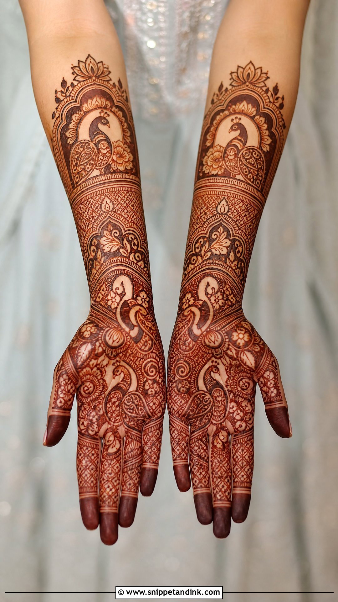 Marwari Bridal Mehndi Full Hands - Snippet and Ink - 20 Bridal Mehndi Designs Full Hands