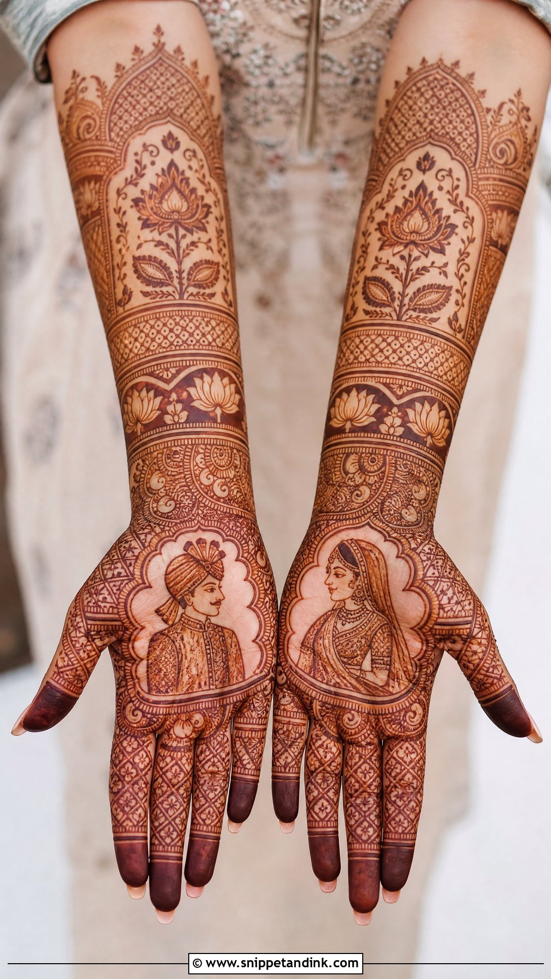 Marwari Dulhan Mehndi Design - Snippet and Ink - 20 Mehndi Dulhan Design Ideas
