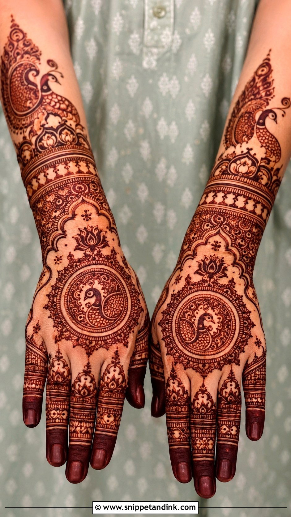 Marwari Festival Mehndi Design - Snippet and Ink - 30 Marwari Mehndi Design Ideas