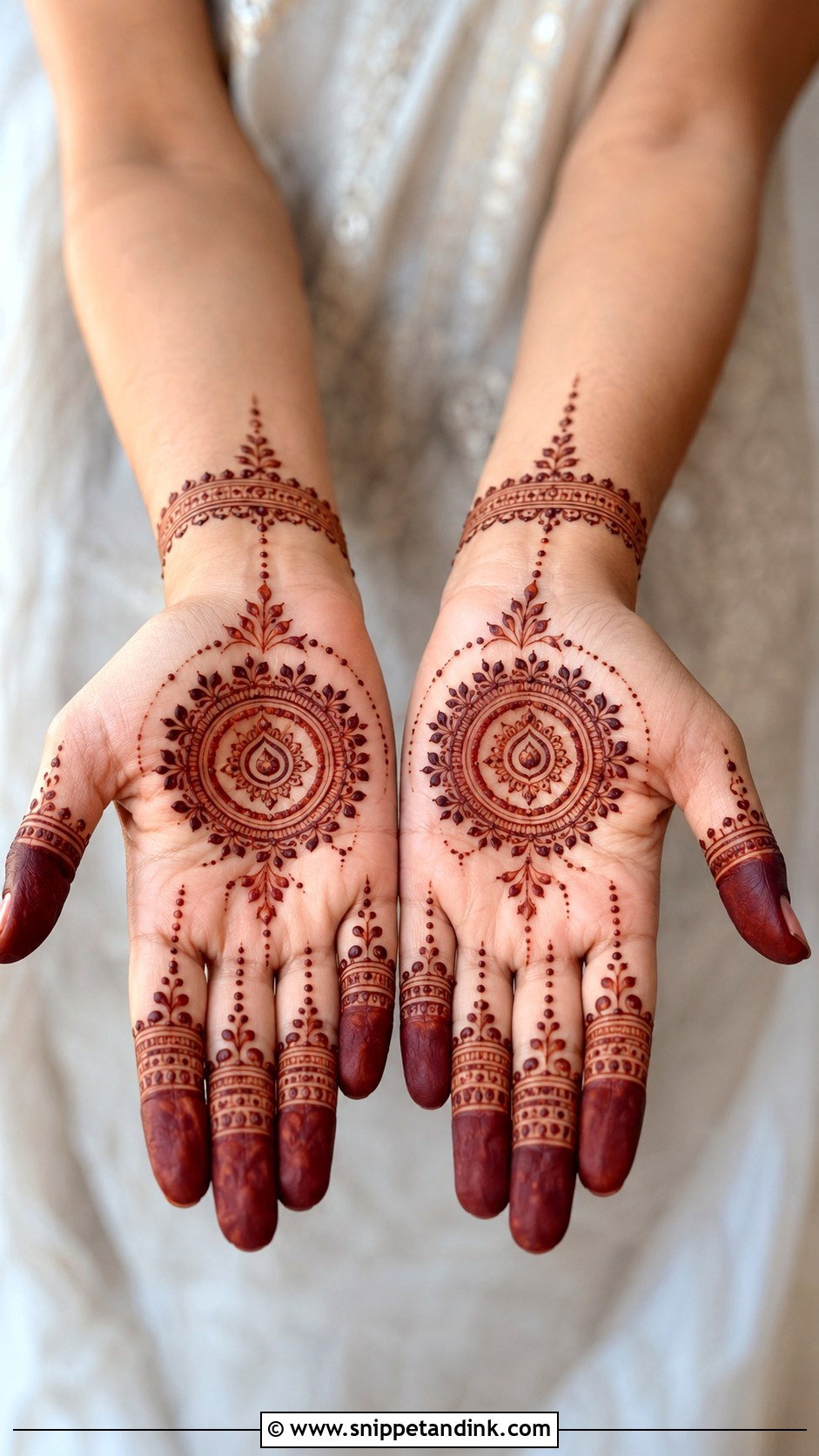 Marwari Finger Mehndi Design - Snippet and Ink - 30 Marwari Mehndi Design Ideas