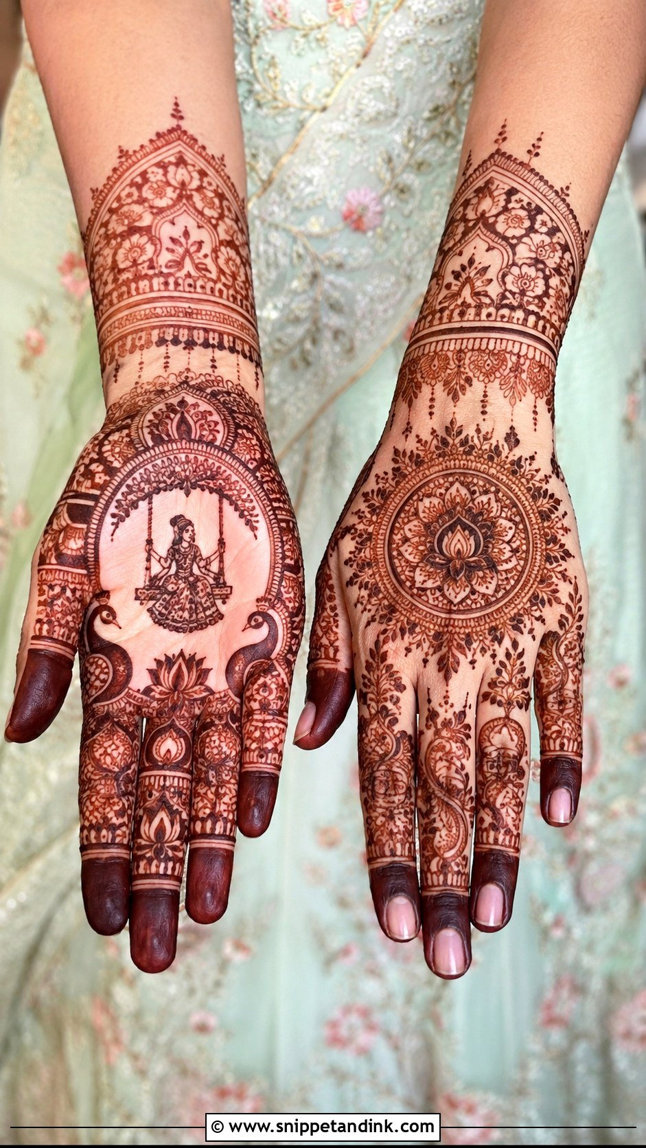 Marwari Teej Mehndi Design - Snippet and Ink - 30 Marwari Mehndi Design Ideas