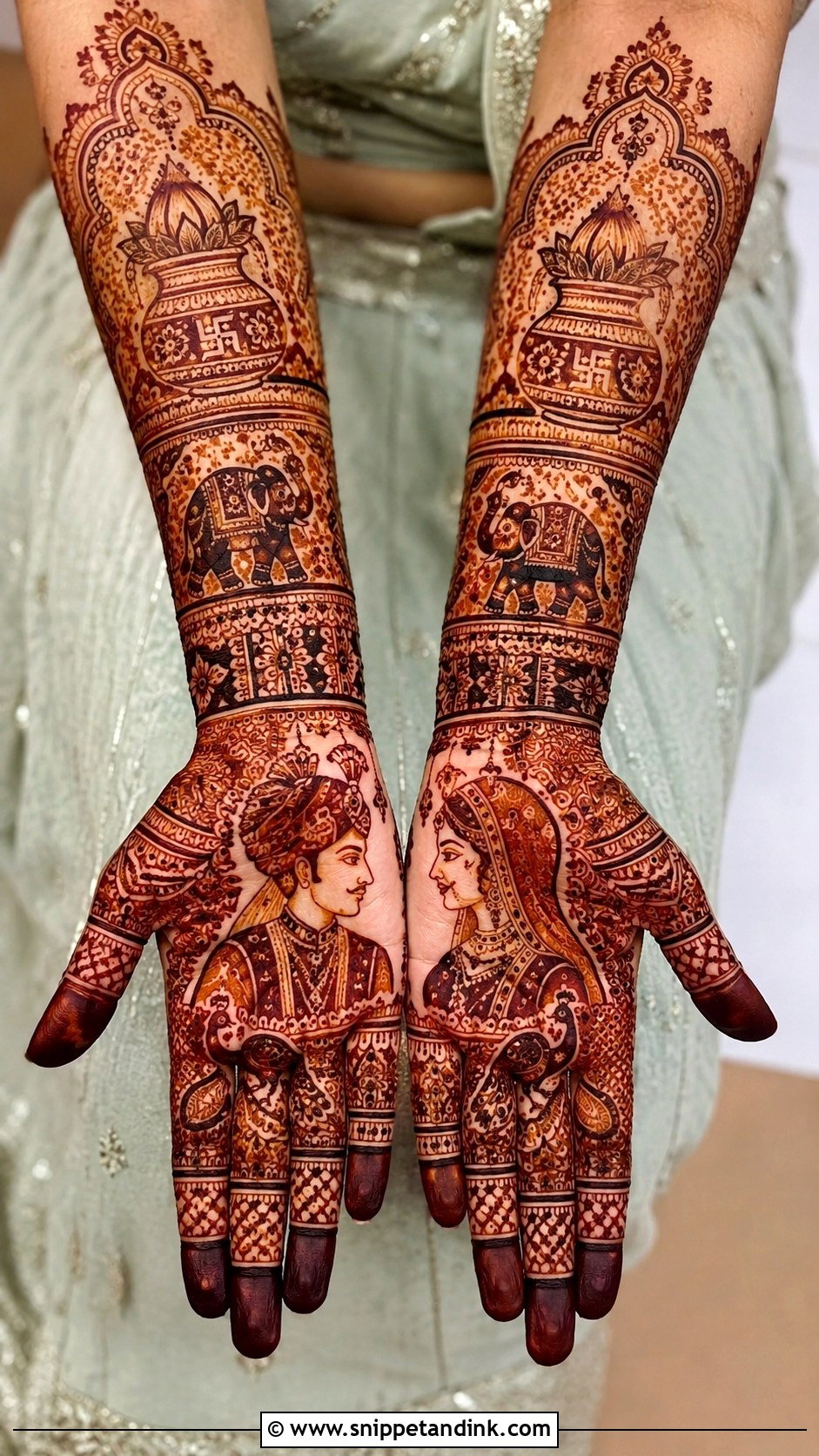 Marwari Wedding Mehndi Design - Snippet and Ink - 35 Latest Wedding Mehndi Designs