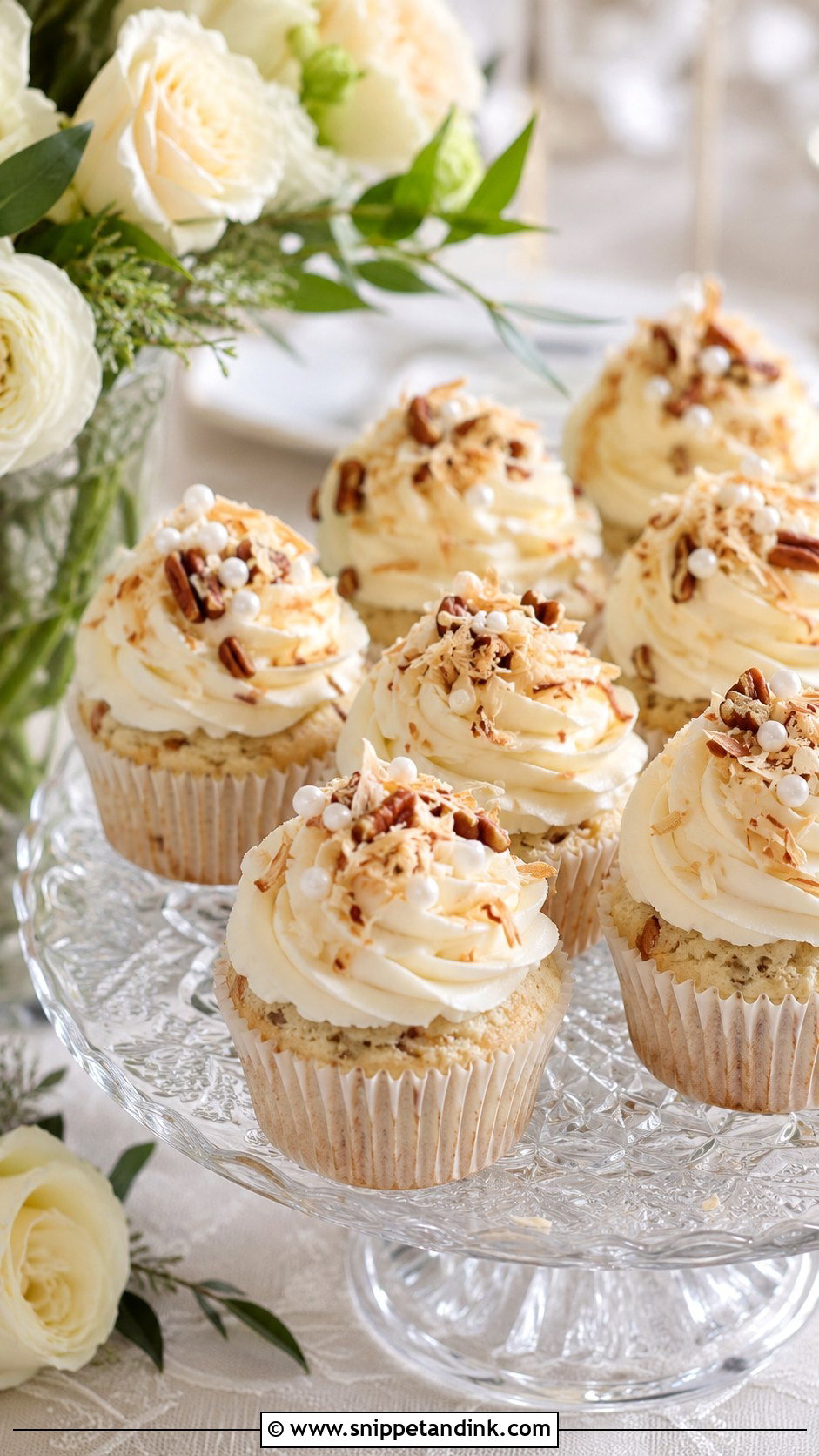 Mascarpone Italian Wedding Cake Cupcakes - Snippet and Ink - 20 Italian Wedding Cake Cupcake Ideas