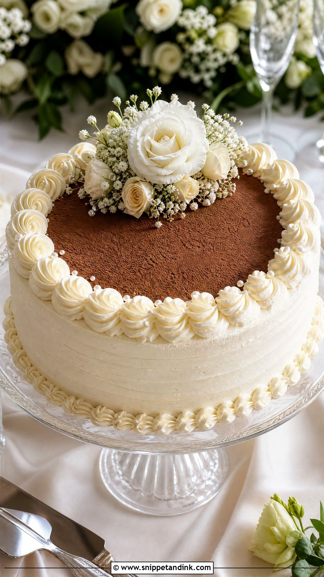Mascarpone Tiramisu Wedding Cake - Snippet and Ink - 25 Tiramisu Wedding Cake Ideas
