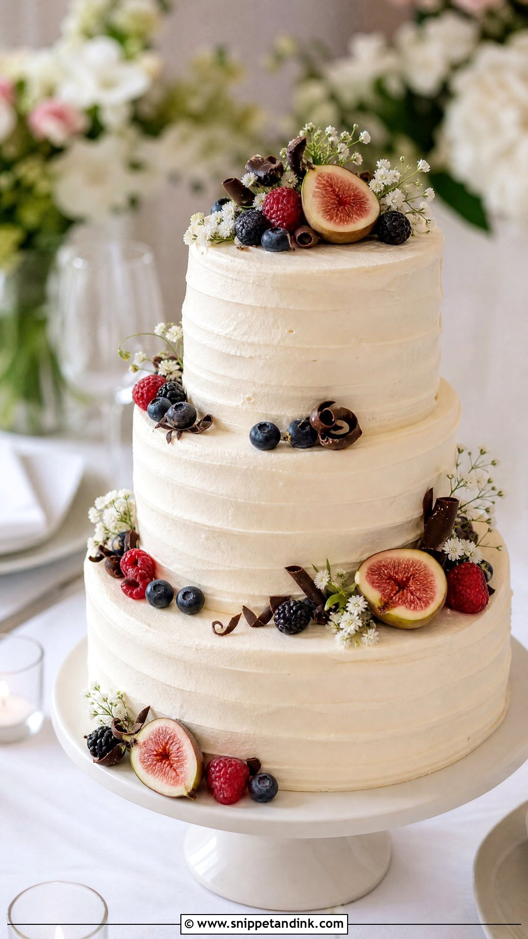 Mascarpone Wedding Cake - Snippet and Ink - 25 Italian Wedding Cakes