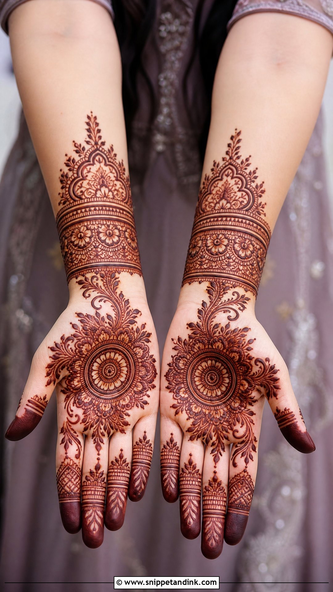 Matching Bridesmaid Mehndi Design - Snippet and Ink - 25 Mehendi Look for Bridesmaid Ideas