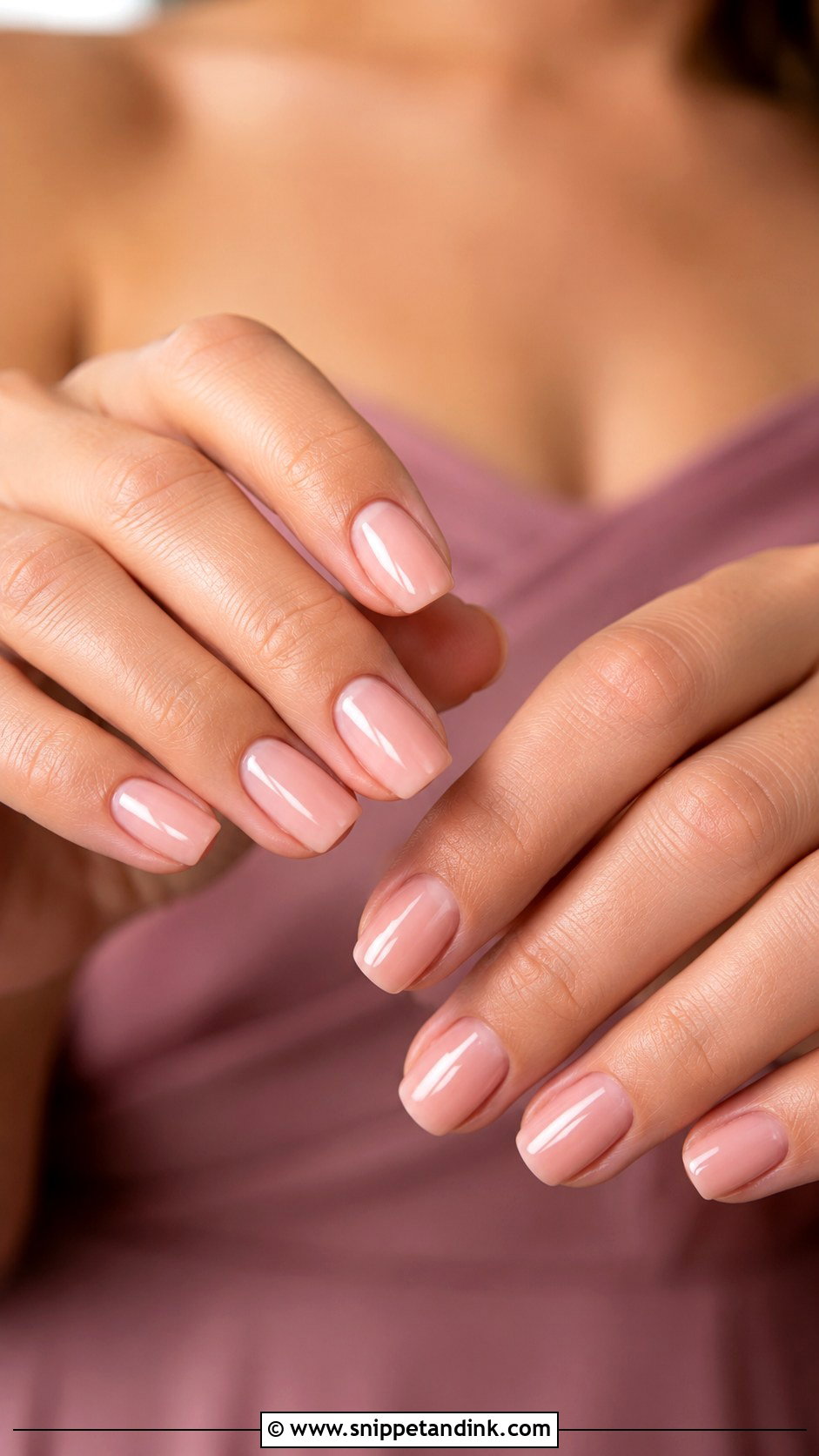 Matching Bridesmaid Nails - Snippet and Ink - 20 Wedding Day Nails for Bridesmaids
