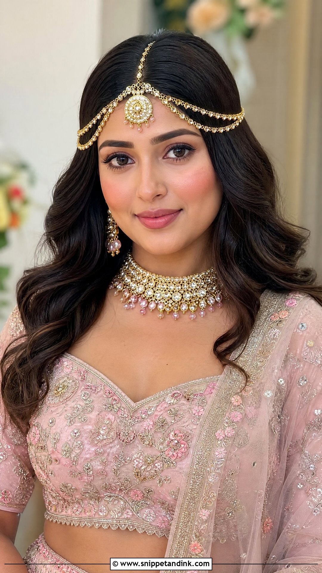 Matha Patti Open Hair - Snippet and Ink - 15 Hair Accessories for Women Indian Wedding Ideas
