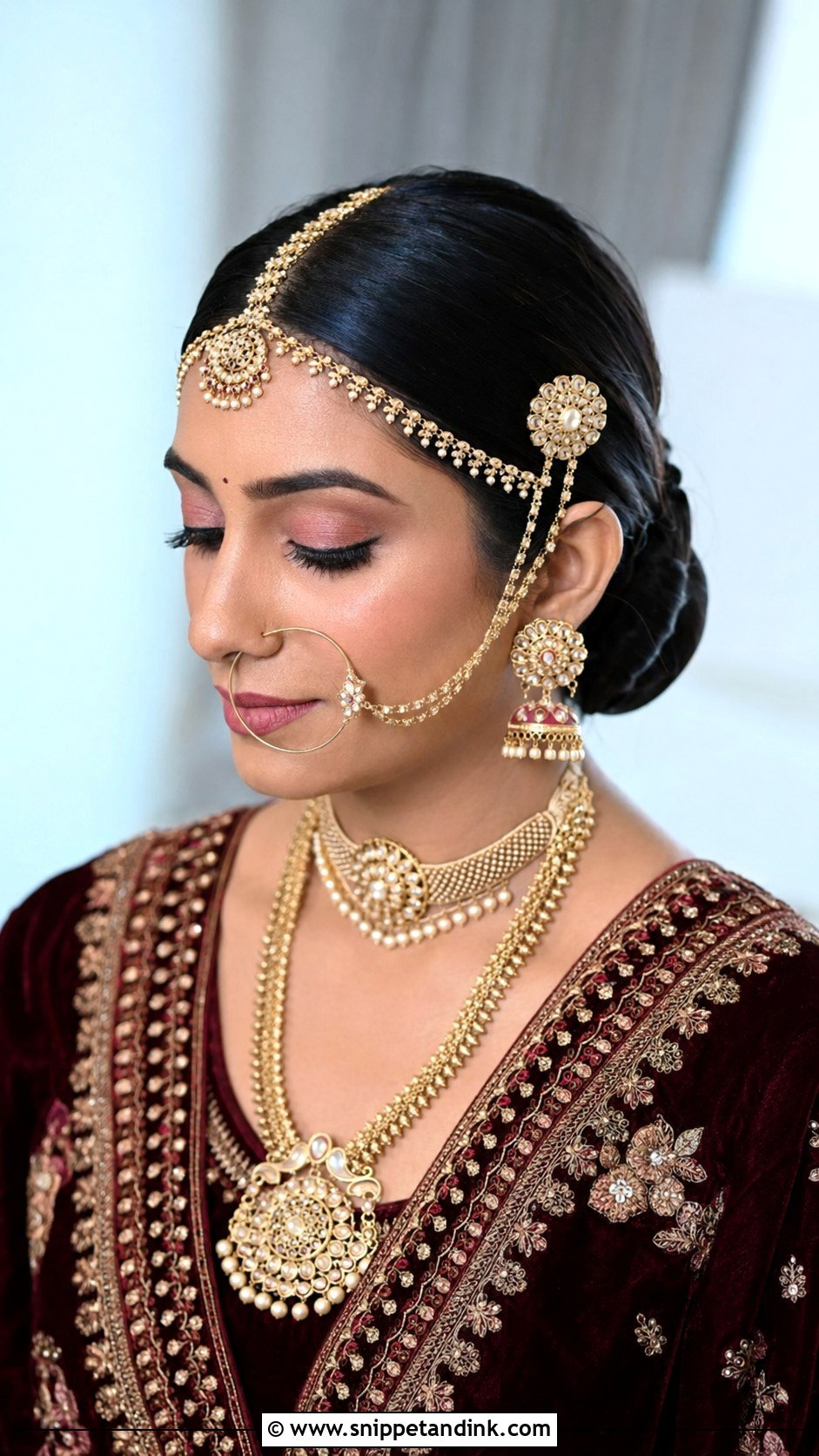 Mathapatti With Passa Hairstyle - Snippet and Ink - 15 Mathapatti Hairstyles Indian Weddings
