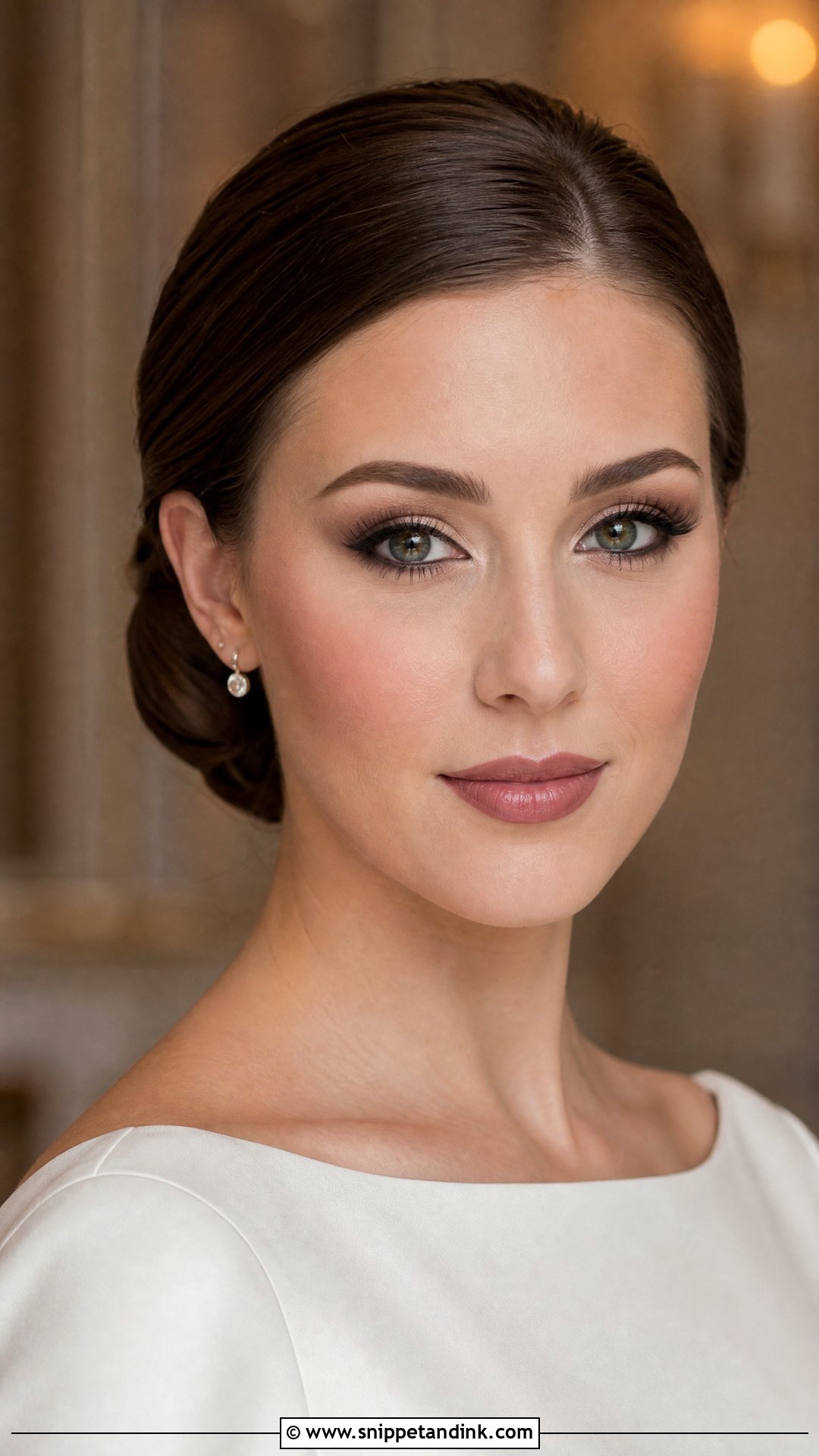 Matte Airbrush Bridal Makeup - Snippet and Ink - 20 Airbrush Bridal Makeup Ideas