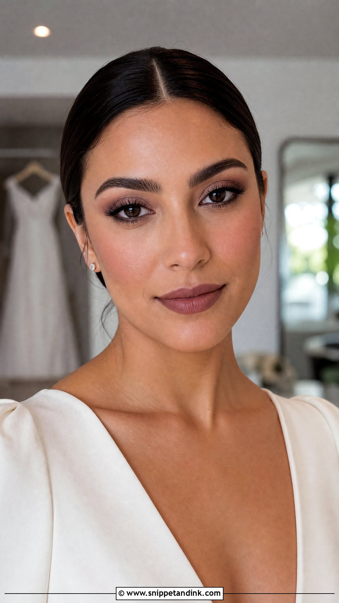 Matte Alternative Wedding Makeup - Snippet and Ink - 25 Alternative Wedding Makeup Ideas