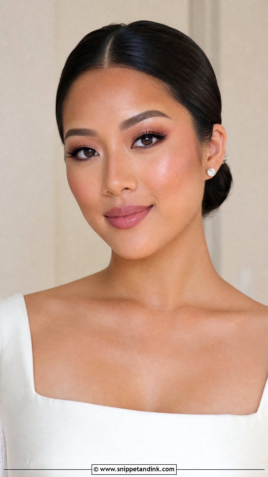 Matte And Glowy Bridal Makeup For Green Eyes - Snippet and Ink - 20 Glowy Bridal Makeup for Green Eyes