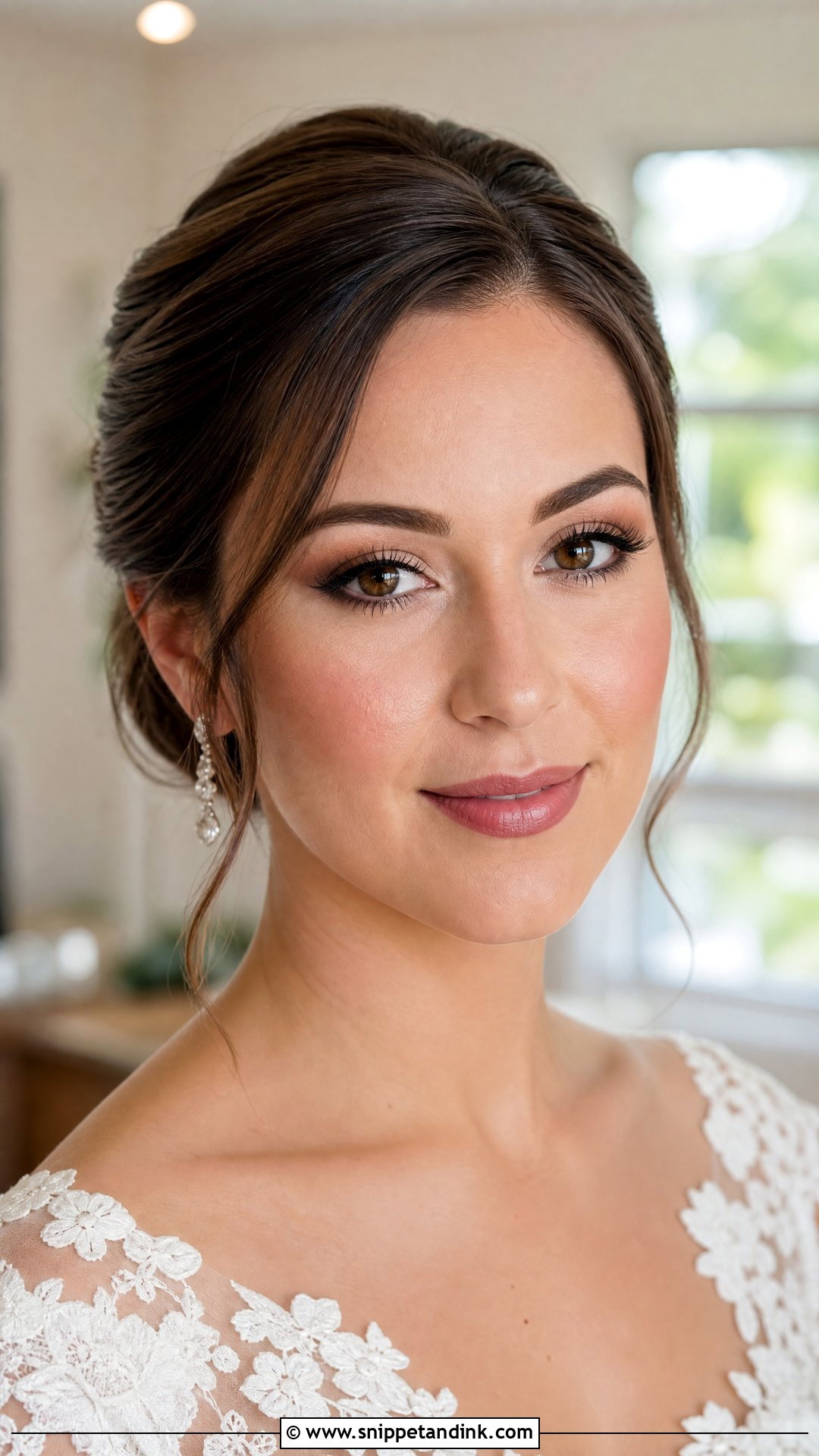 Matte And Glowy Wedding Makeup For Brown Eyes - Snippet and Ink - 20 Glowy Wedding Makeup for Brown Eyes