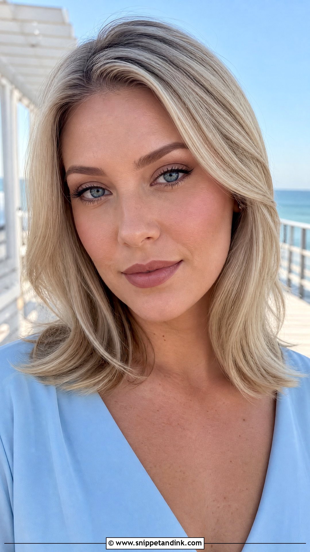 Matte Beach Wedding Guest Makeup - Snippet and Ink - 20 Beach Wedding Guest Makeup Ideas