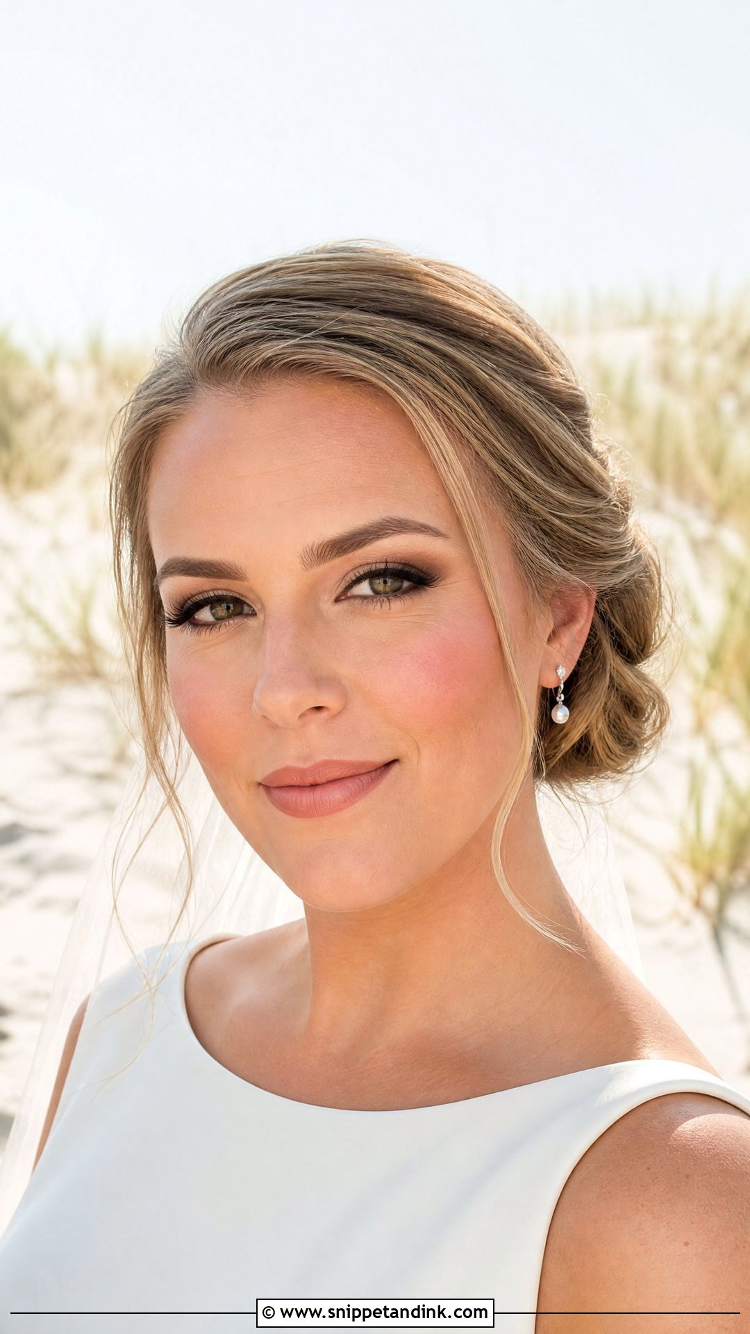 Matte Beach Wedding Makeup For Brown Eyes - Snippet and Ink - 20 Beach Wedding Makeup for Brown Eyes