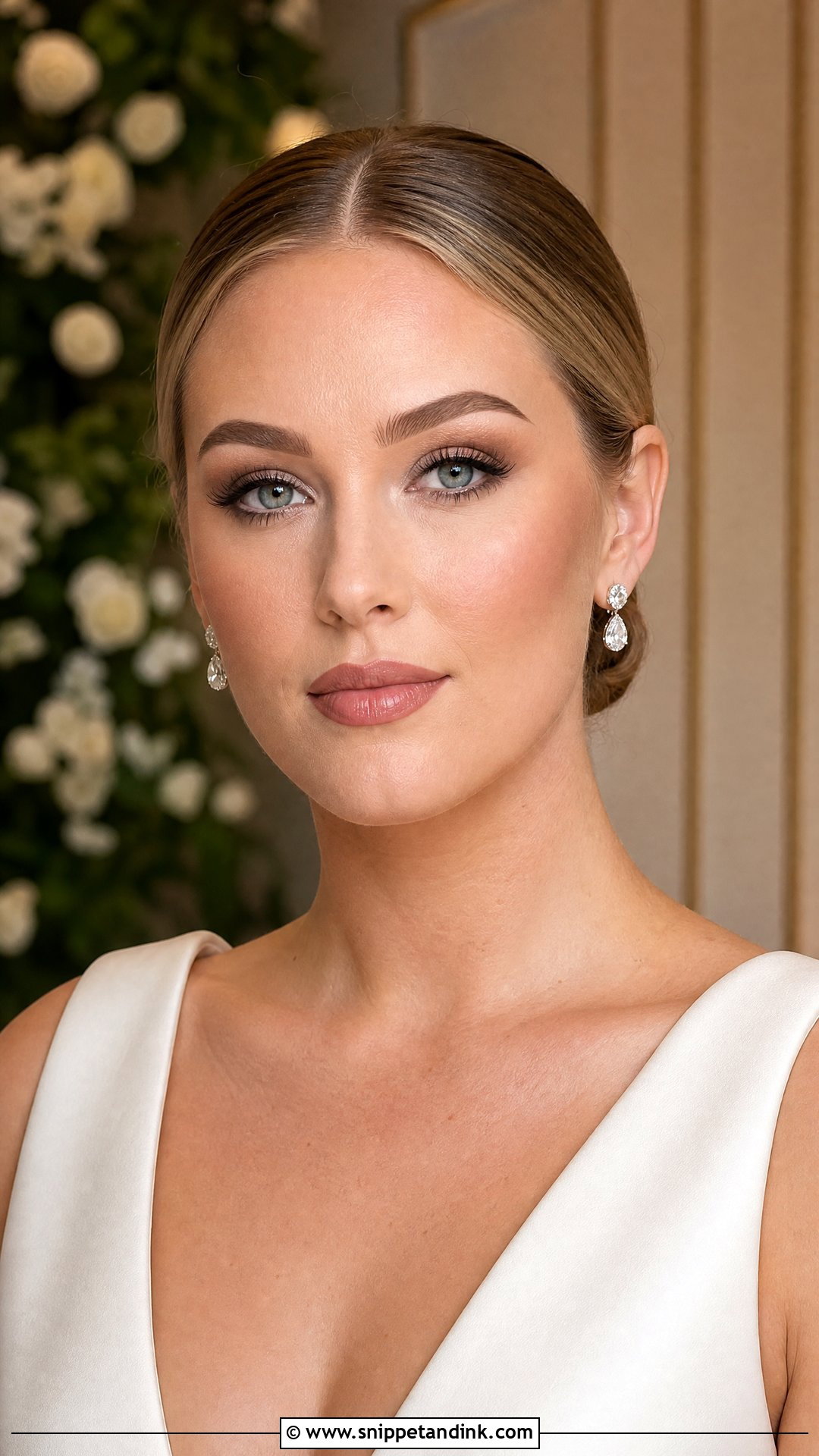 Matte Bridal HD Makeup - Snippet and Ink - 20 Bridal HD Makeup Ideas