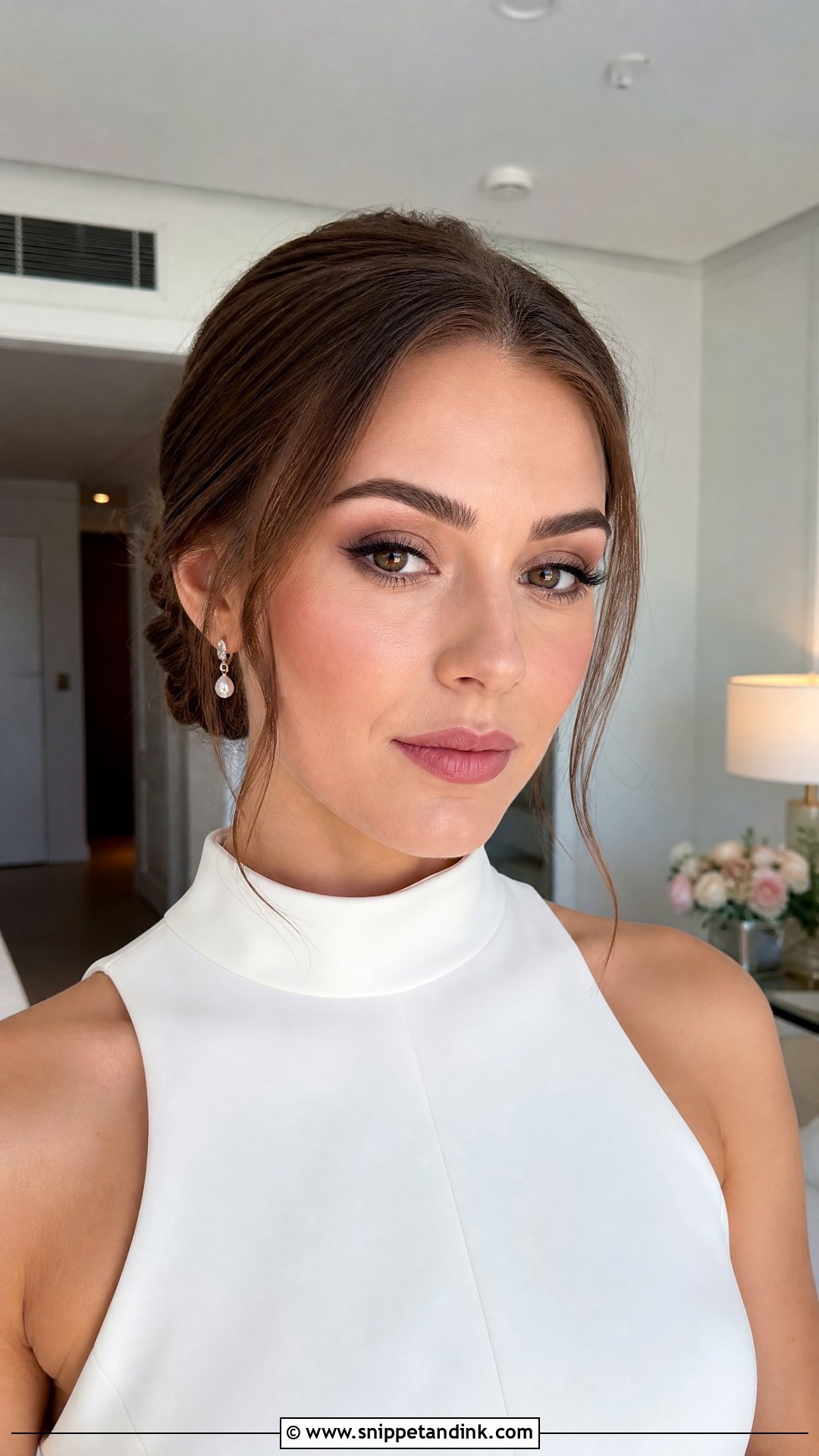 Matte Bridal Makeup - Snippet and Ink - 20 Best Bridal Makeup Ideas