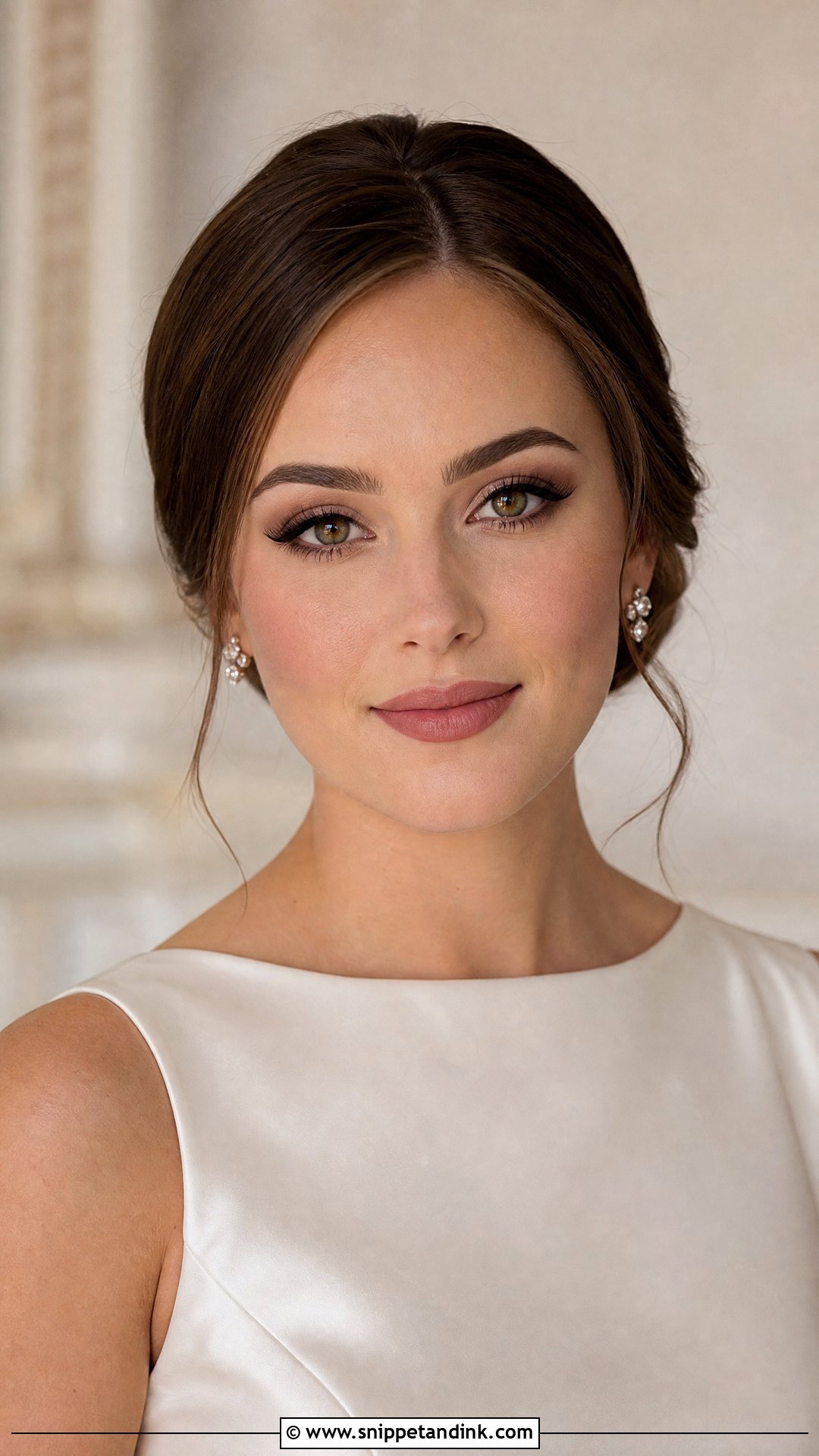 Matte Bridal Makeup - Snippet and Ink - 20 Heavy Wedding Makeup Look Ideas