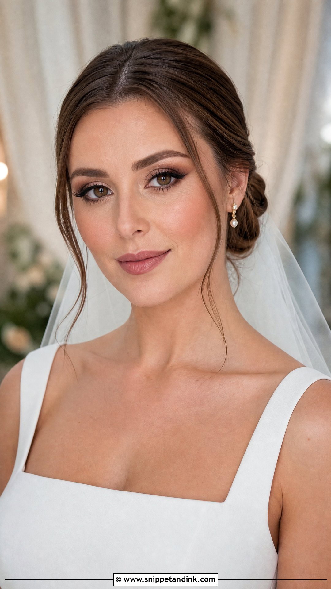 Matte Bridal Makeup - Snippet and Ink - 20 Self Bridal Makeup Ideas