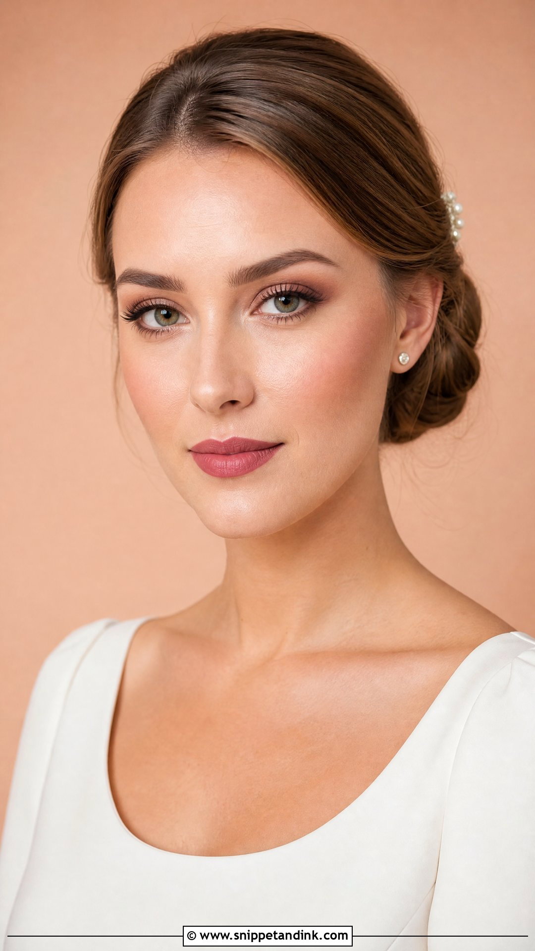 Matte Bridal Makeup - Snippet and Ink - 20 Bold Bridal Makeup Ideas