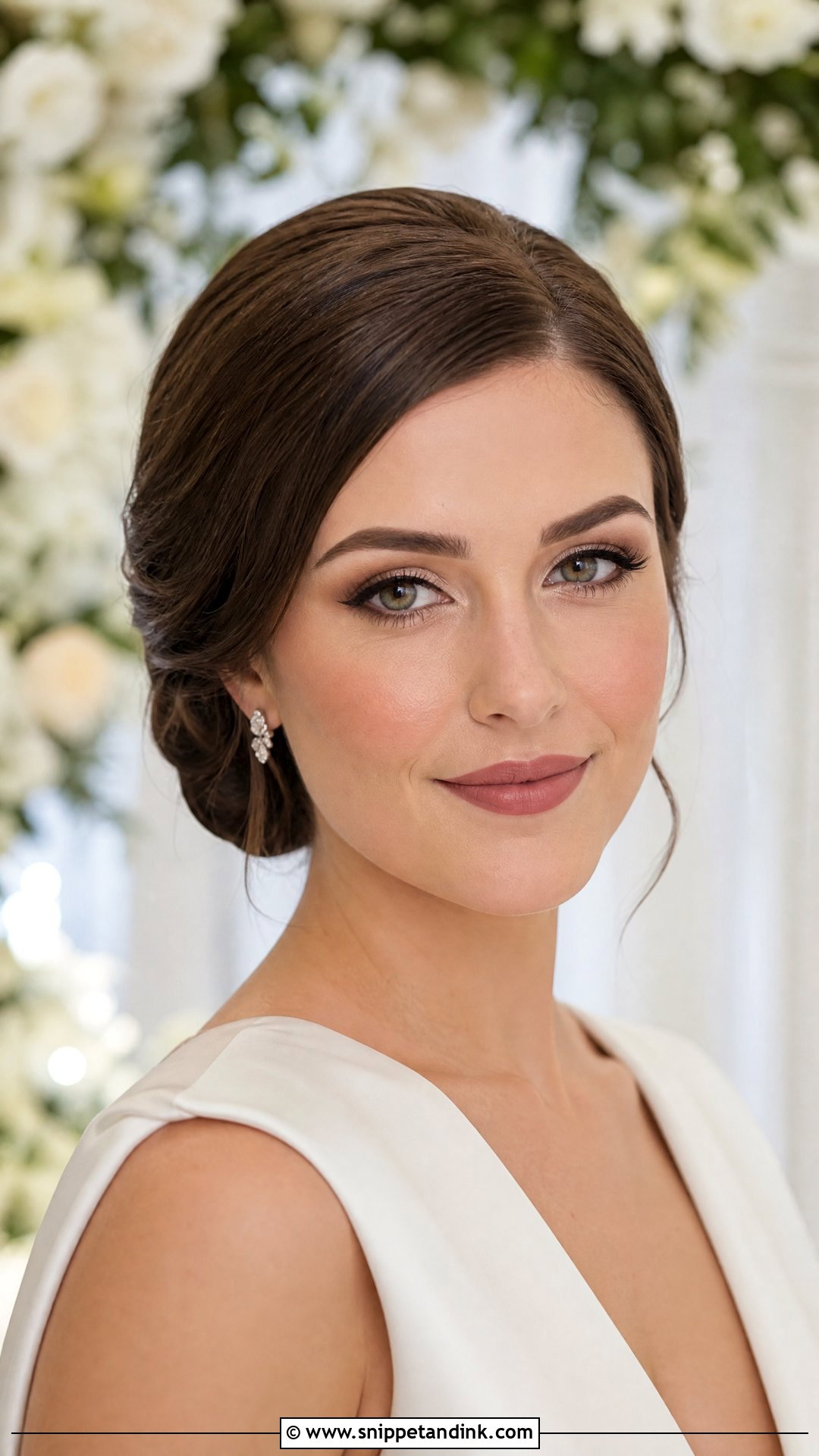 Matte Bridal Makeup - Snippet and Ink - 20 Timeless Bridal Makeup Ideas