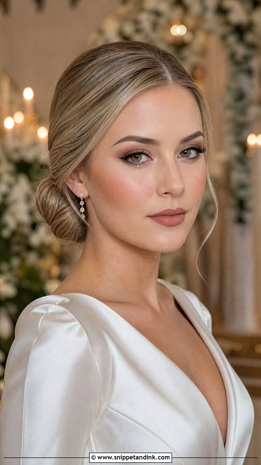 Matte Bridal Makeup - Snippet and Ink - 20 Types of Bridal Makeup Ideas