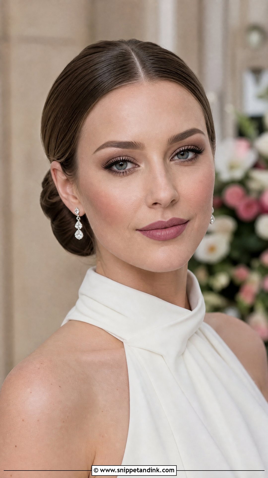 Matte Bridal Makeup - Snippet and Ink - 20 Wedding Bride Makeup Looks