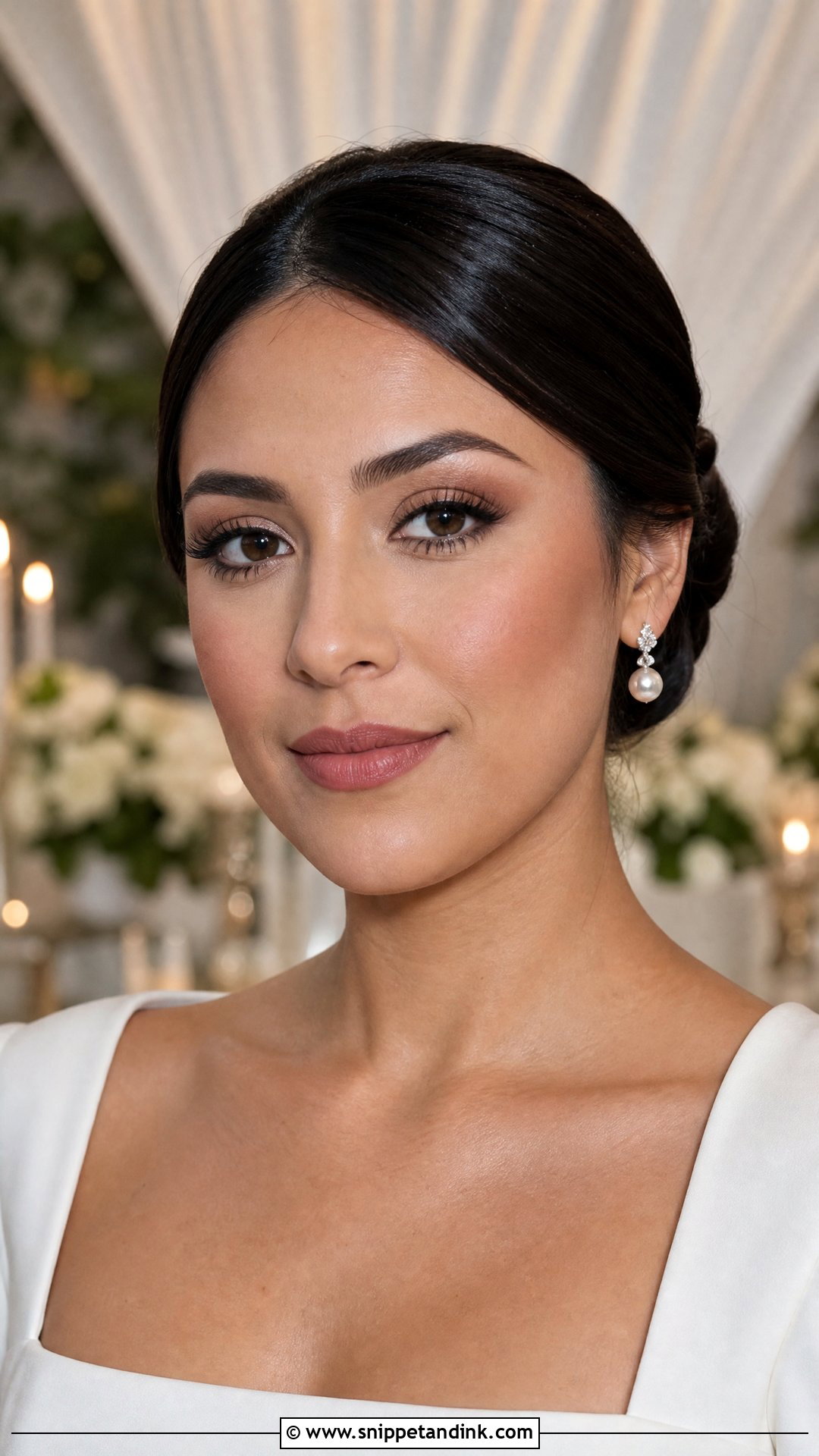Matte Bridal Makeup - Snippet and Ink - 25 Classic Bridal Makeup Ideas