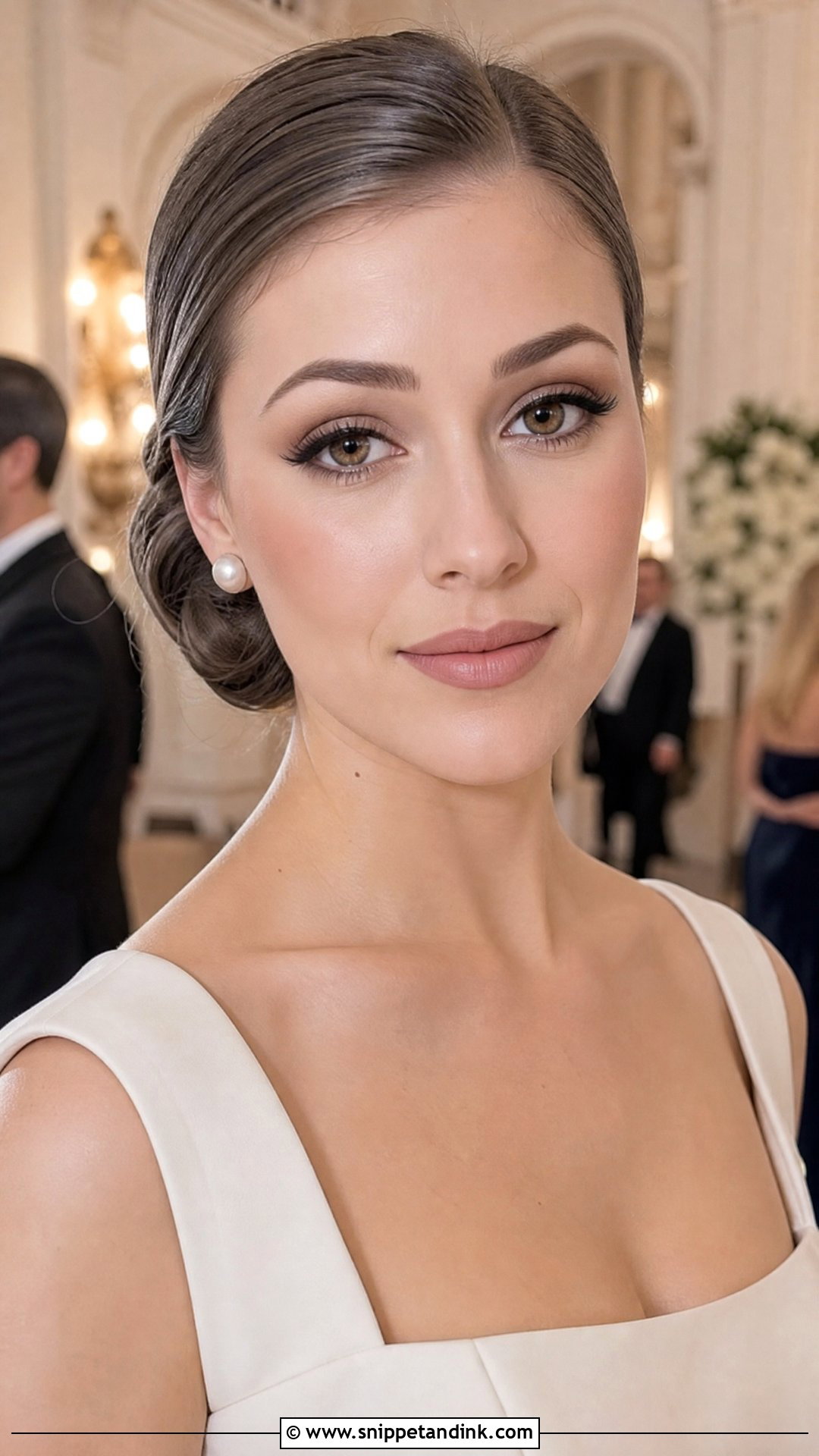Matte Bridal Makeup - Snippet and Ink - 20 Bridal Makeup Aesthetic Ideas