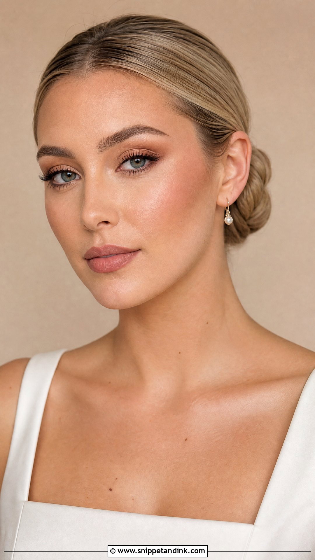 Matte Bridal Makeup - Snippet and Ink - 25 Simple Wedding Makeup for Bride Ideas