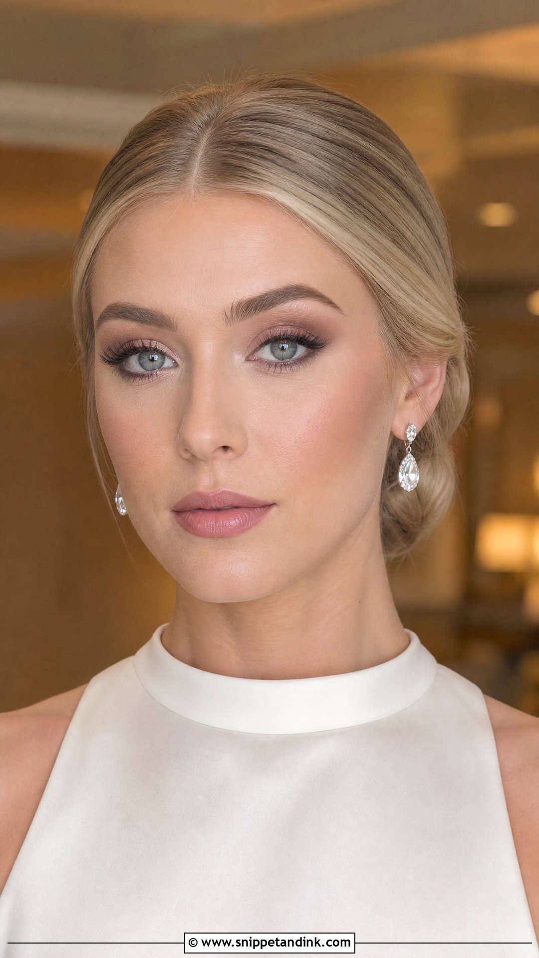 Matte Bridal Makeup - Snippet and Ink - 25 Wedding Bride Makeup Ideas