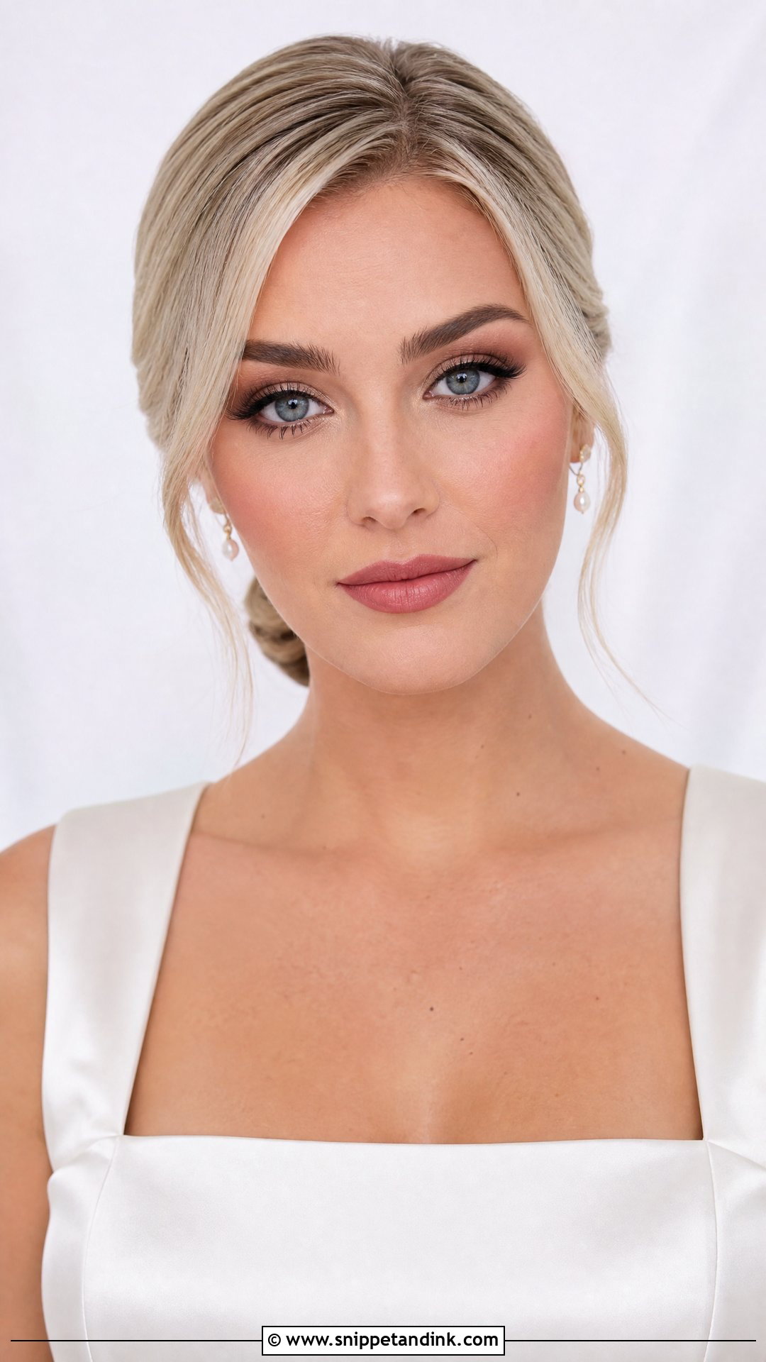Matte Bridal Makeup - Snippet and Ink - 35 Bridal Makeup Ideas