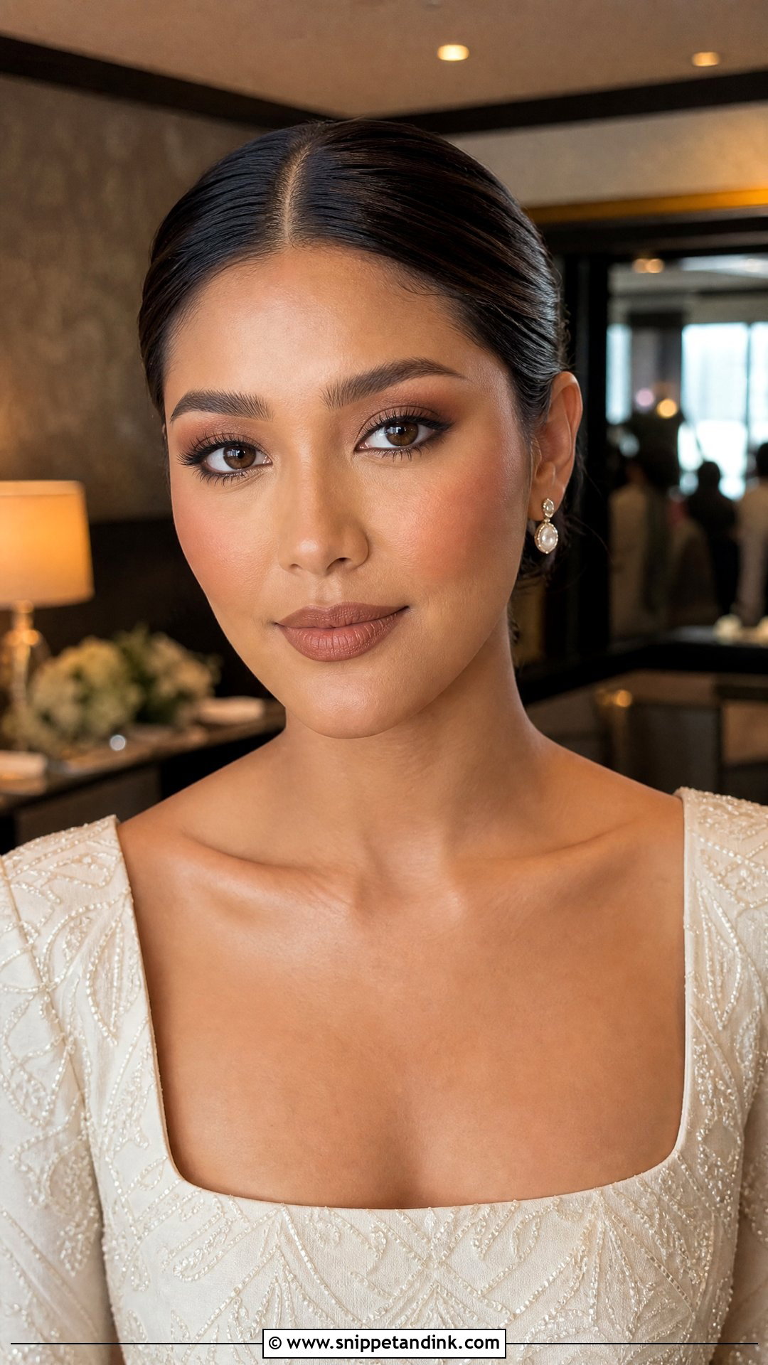 Matte Bridal Makeup - Snippet and Ink - 35 Bride Makeup Ideas