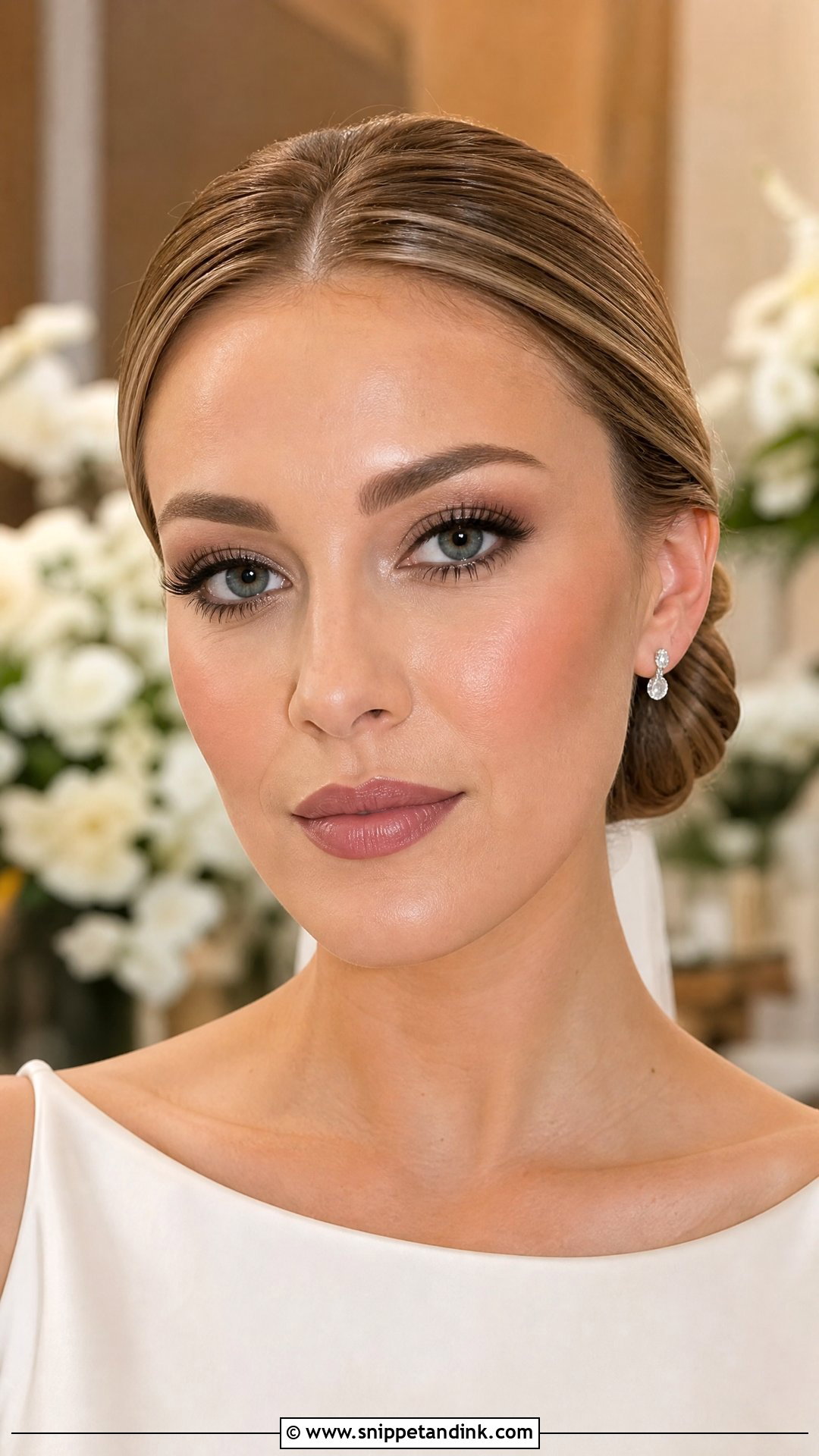 Matte Bridal Makeup - Snippet and Ink - 20 Bridal Makeup Ideas Wedding Day