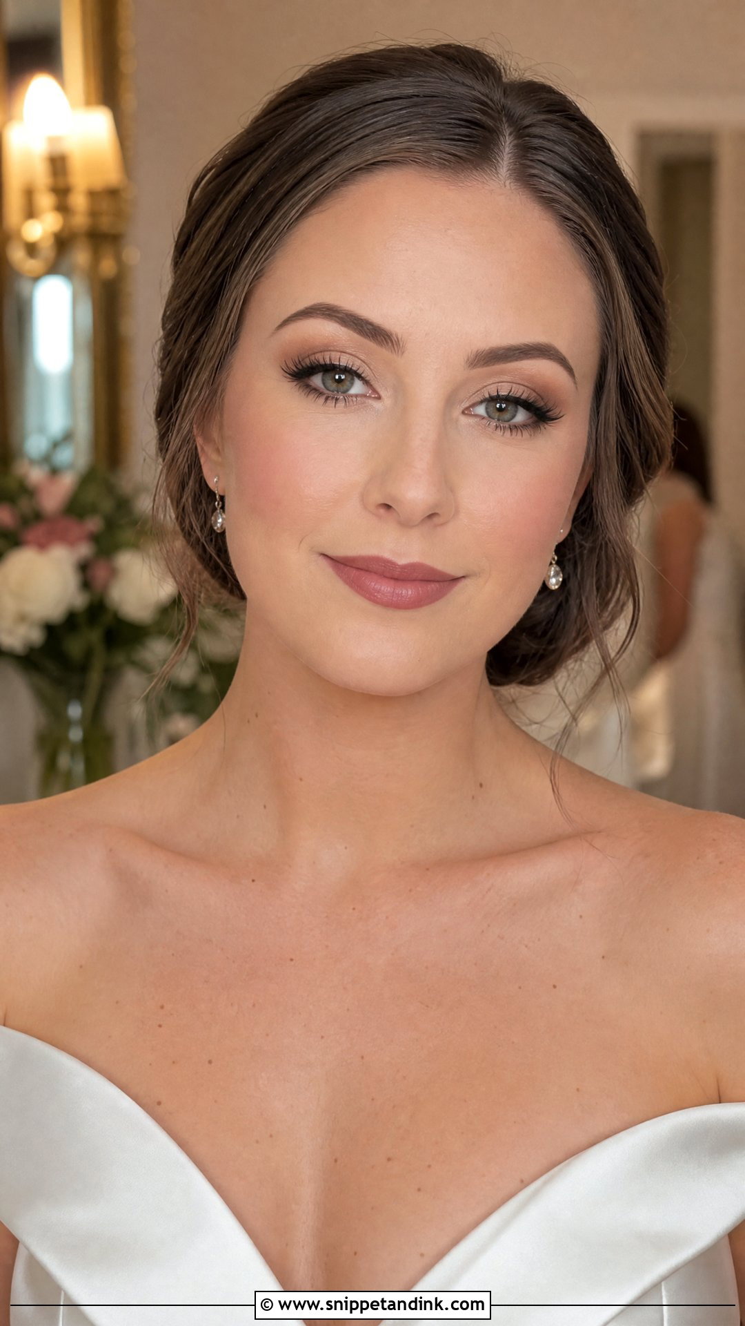 Matte Bridal Makeup - Snippet and Ink - 20 Bridal Makeup Styles